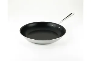 10" Nonstick Stainless Steel 3-ply Bonded Frypan