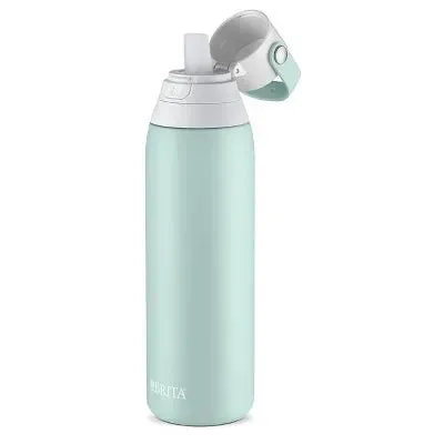 20oz Premium Double Wall Stainless Steel Insulated Filtered Water Bottle - Light Blue