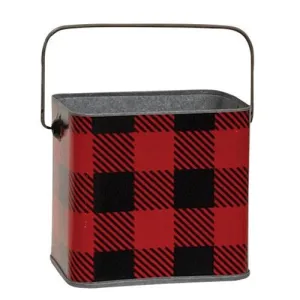 *2/Set Nesting Metal Buffalo Check Buckets