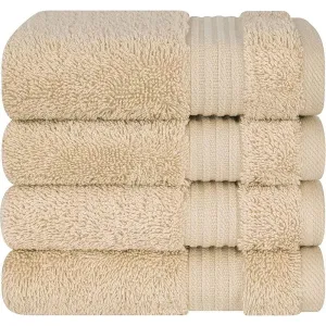 40x80 Oversized Bath Sheet Cotton Extra Large Towel 600 GSM Beige