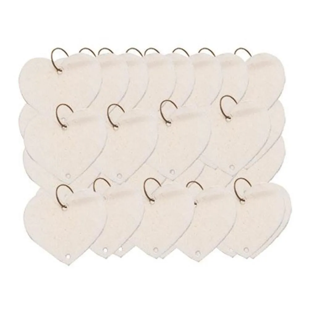 *48/Pkg Replacement Heart Calendar Tags