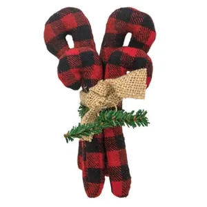 *4/Set Buffalo Check Candy Cane Bundle