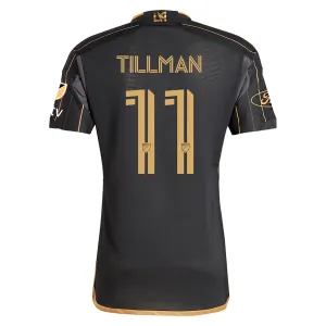 adidas LAFC Timothy Tillman Home Jersey w/ MLS   Apple TV   Ford Patches 24/25 (Black/Gold)