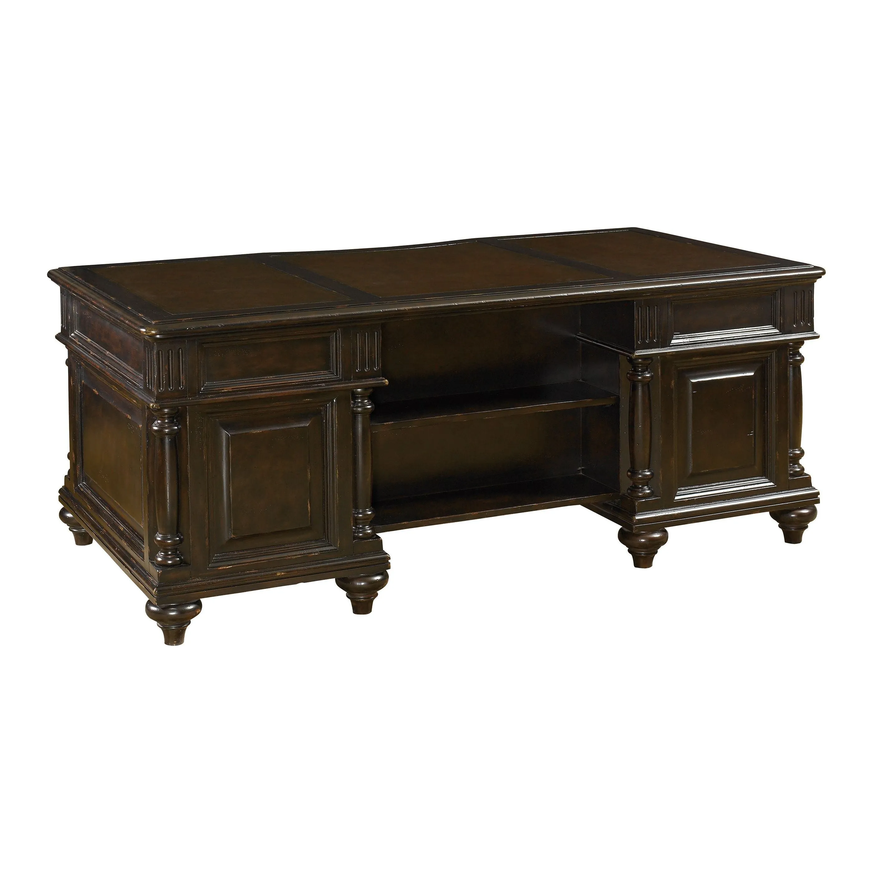 Admiralty Executive Desk - Tamarind