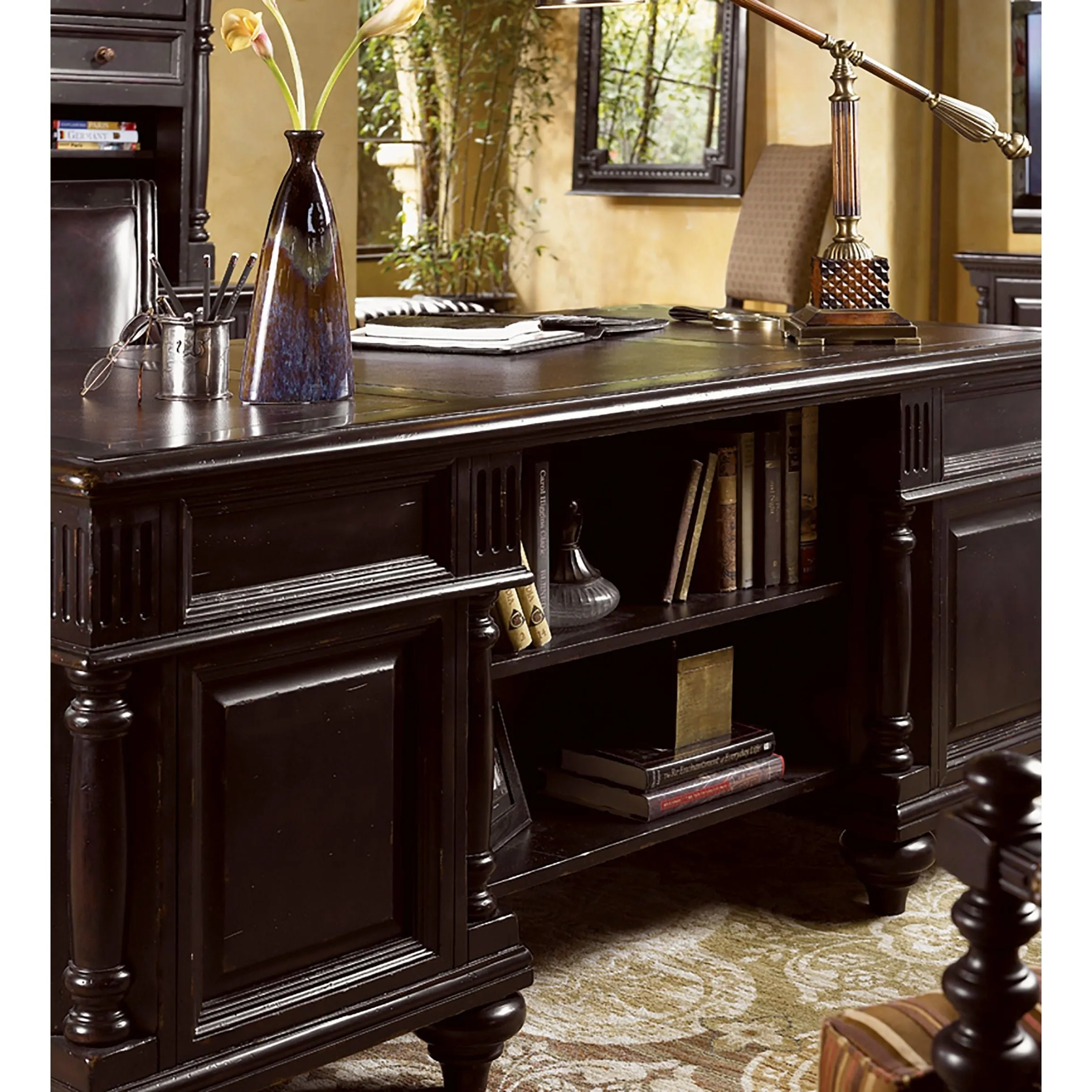 Admiralty Executive Desk - Tamarind