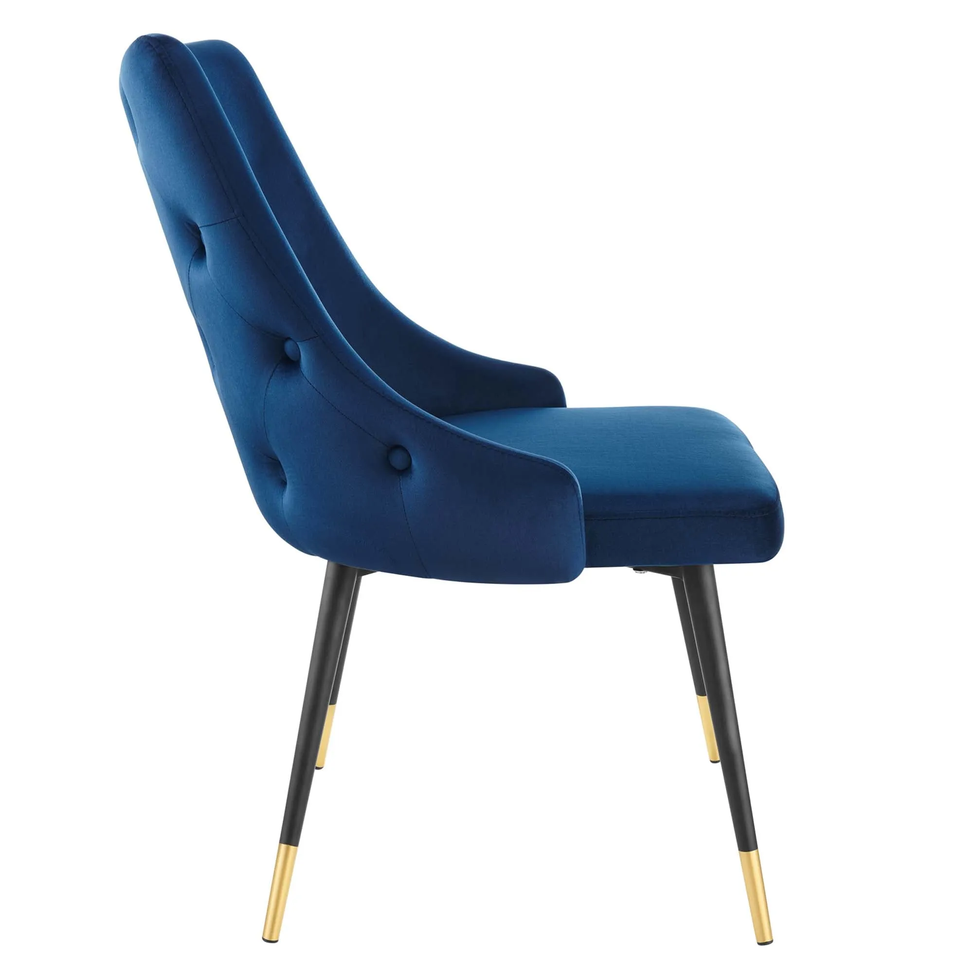 Adorn Dining Side Chair Performance Velvet Set of 2 by Modway