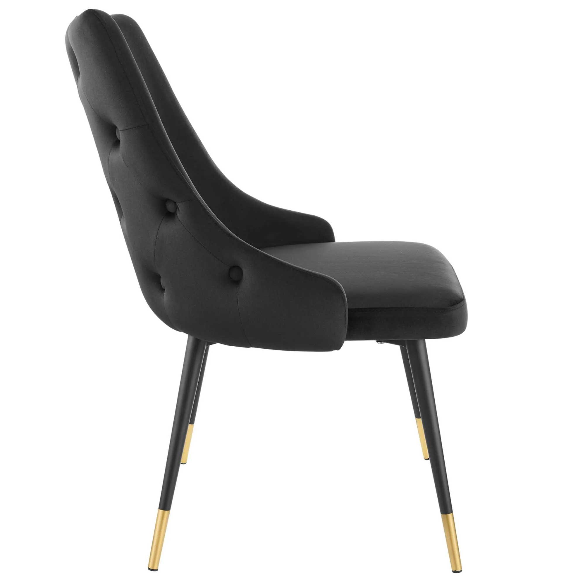 Adorn Dining Side Chair Performance Velvet Set of 2 by Modway