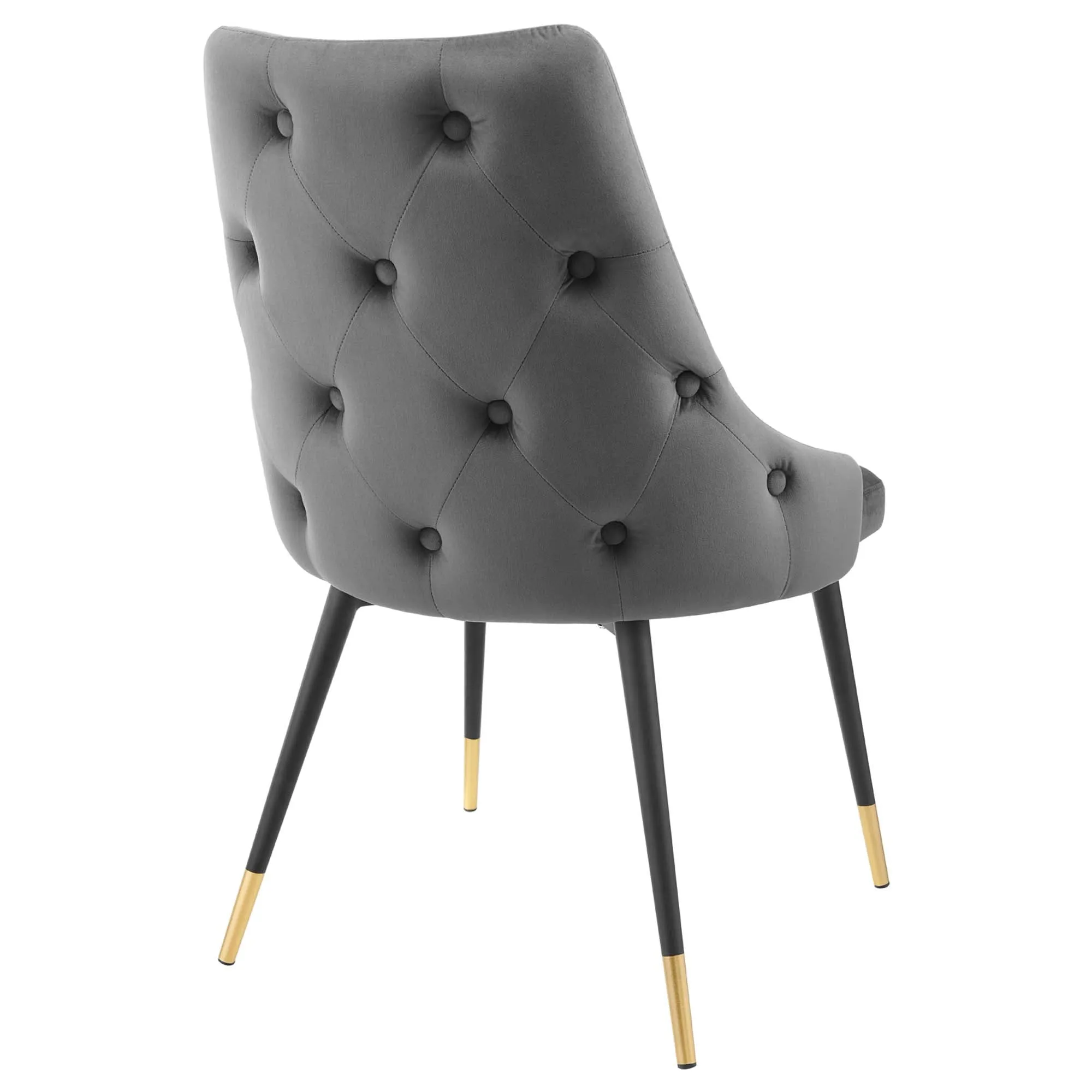 Adorn Dining Side Chair Performance Velvet Set of 2 by Modway