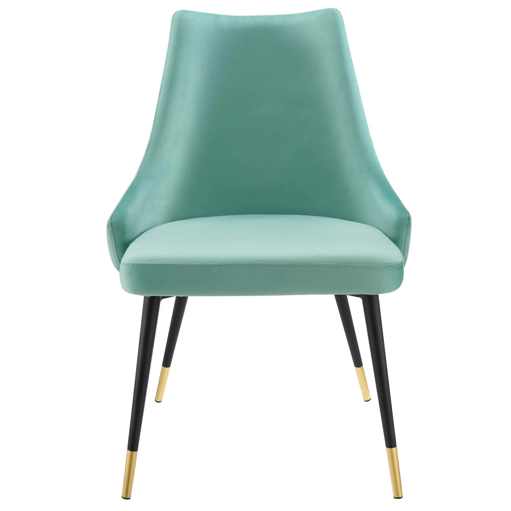Adorn Dining Side Chair Performance Velvet Set of 2 by Modway