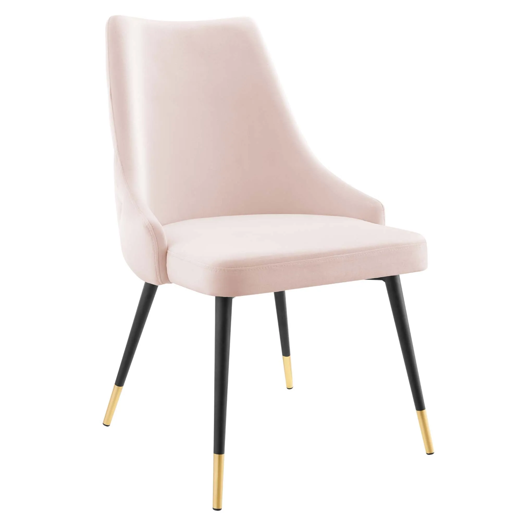 Adorn Dining Side Chair Performance Velvet Set of 2 by Modway