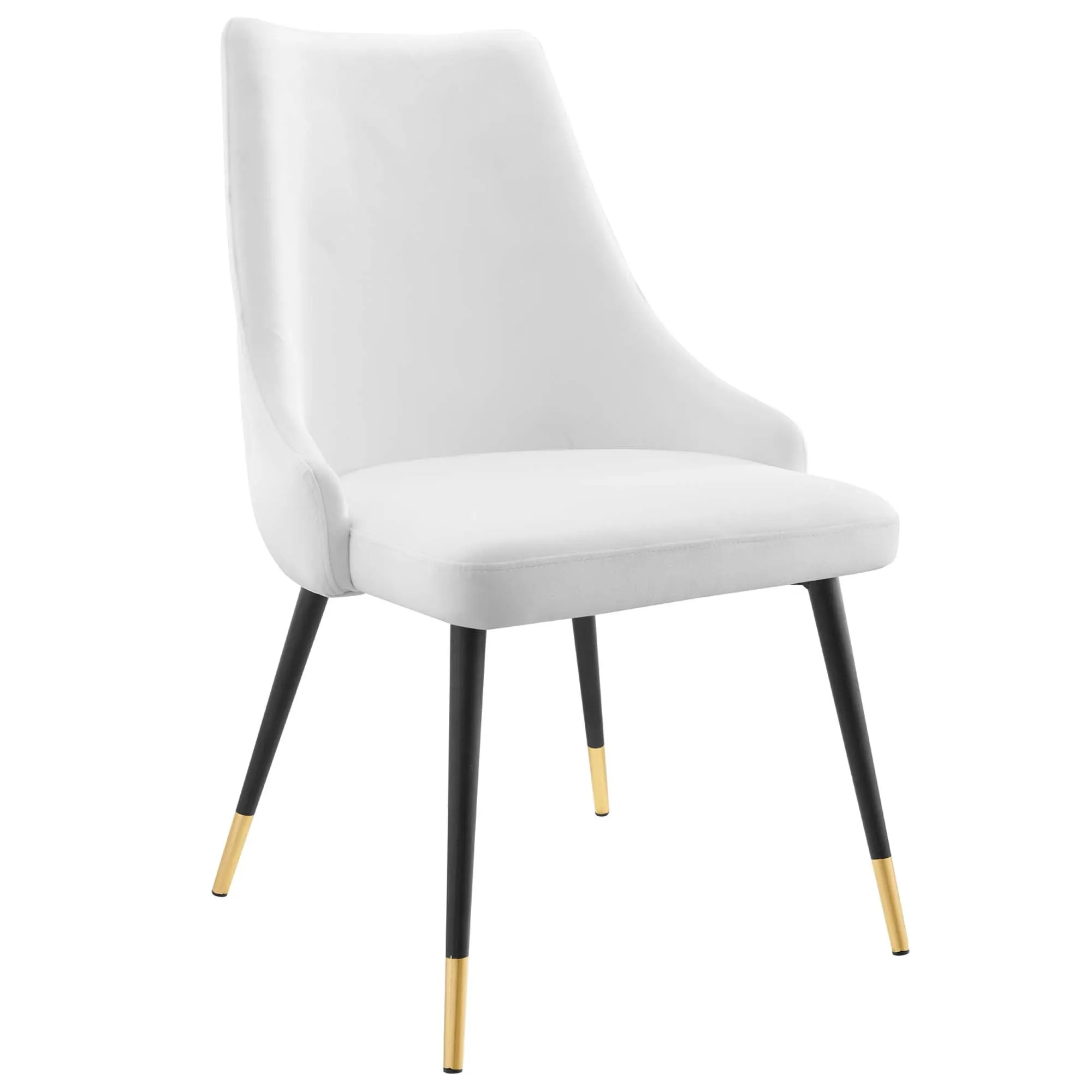 Adorn Dining Side Chair Performance Velvet Set of 2 by Modway