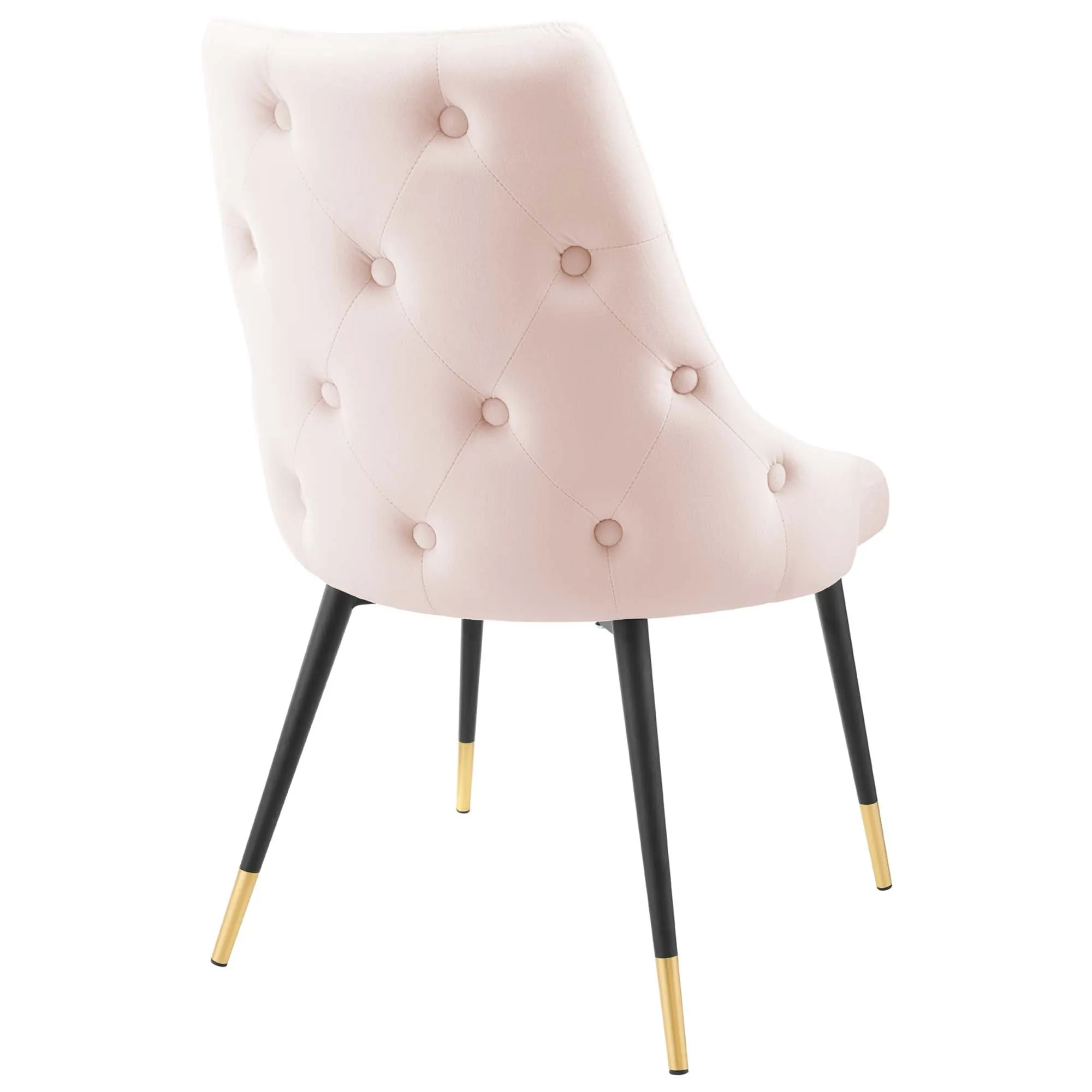 Adorn Dining Side Chair Performance Velvet Set of 2 by Modway
