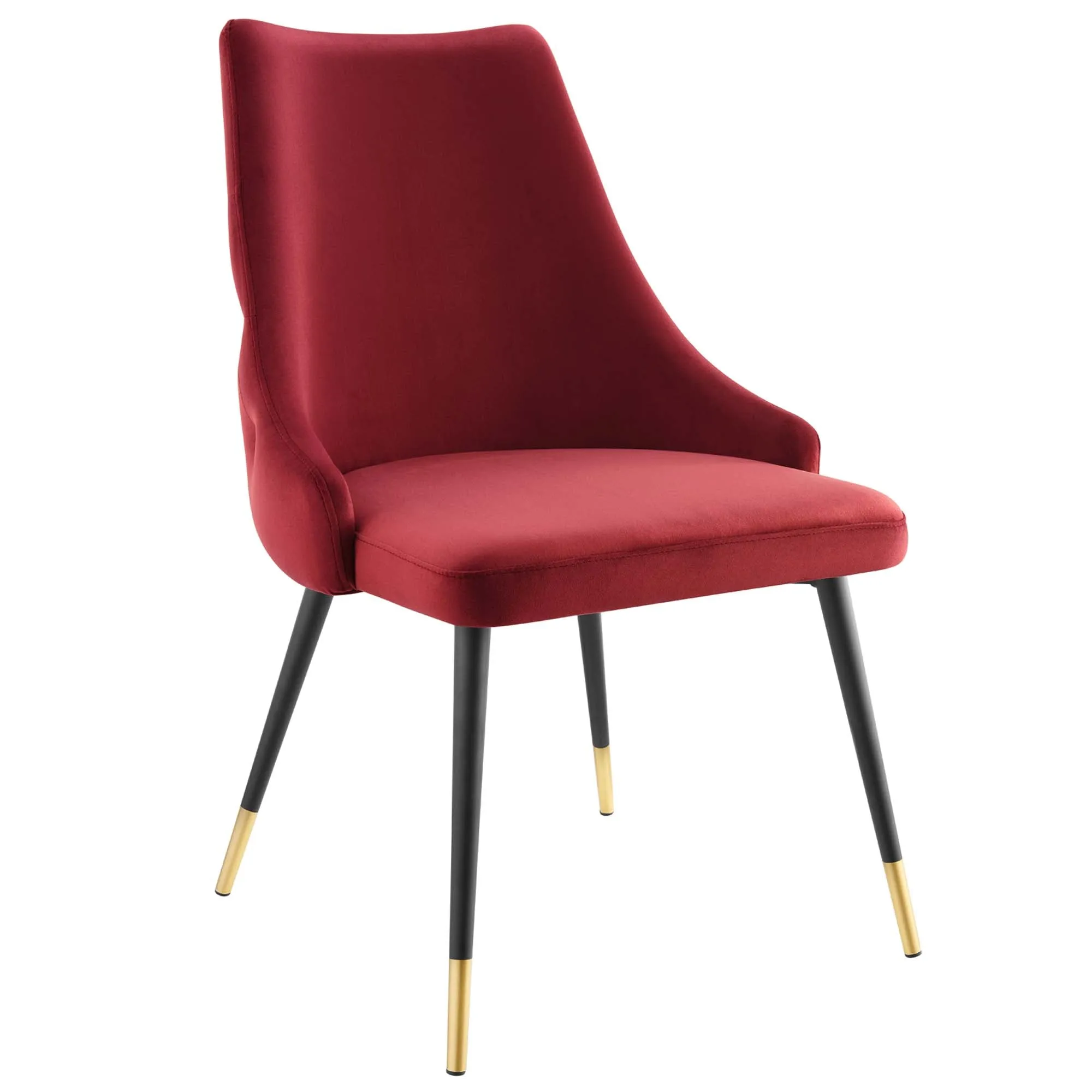 Adorn Dining Side Chair Performance Velvet Set of 2 by Modway