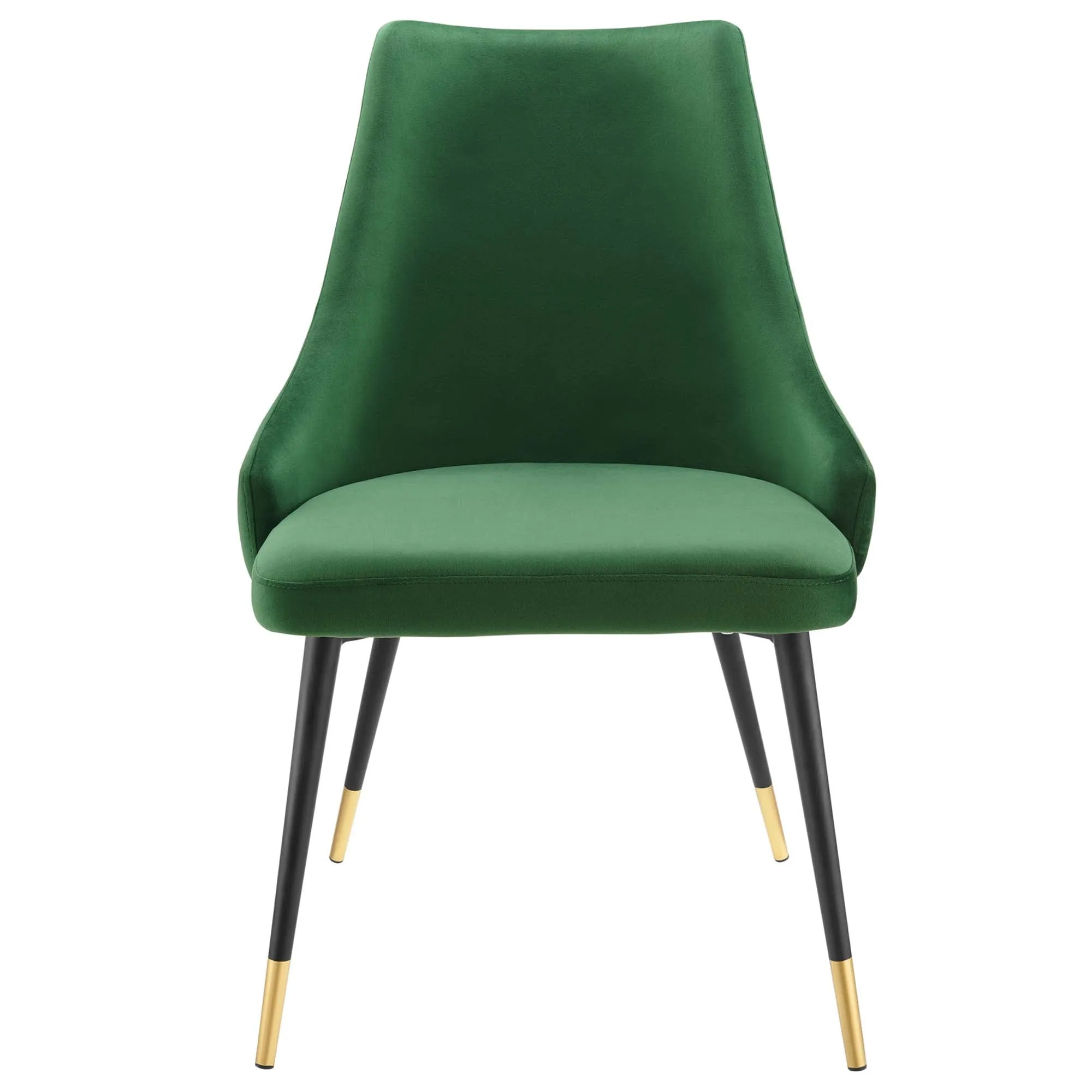 Adorn Dining Side Chair Performance Velvet Set of 2 by Modway