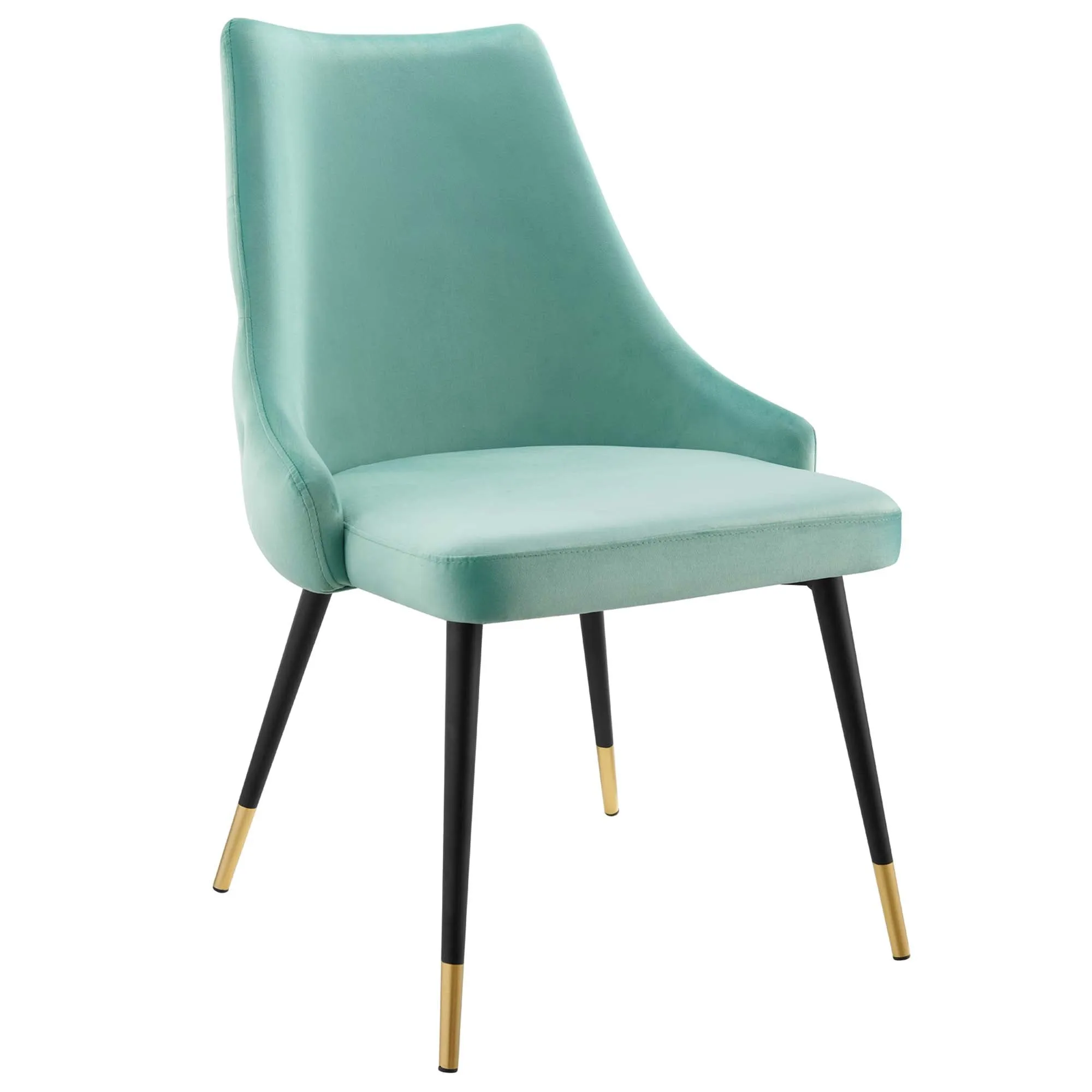 Adorn Dining Side Chair Performance Velvet Set of 2 by Modway
