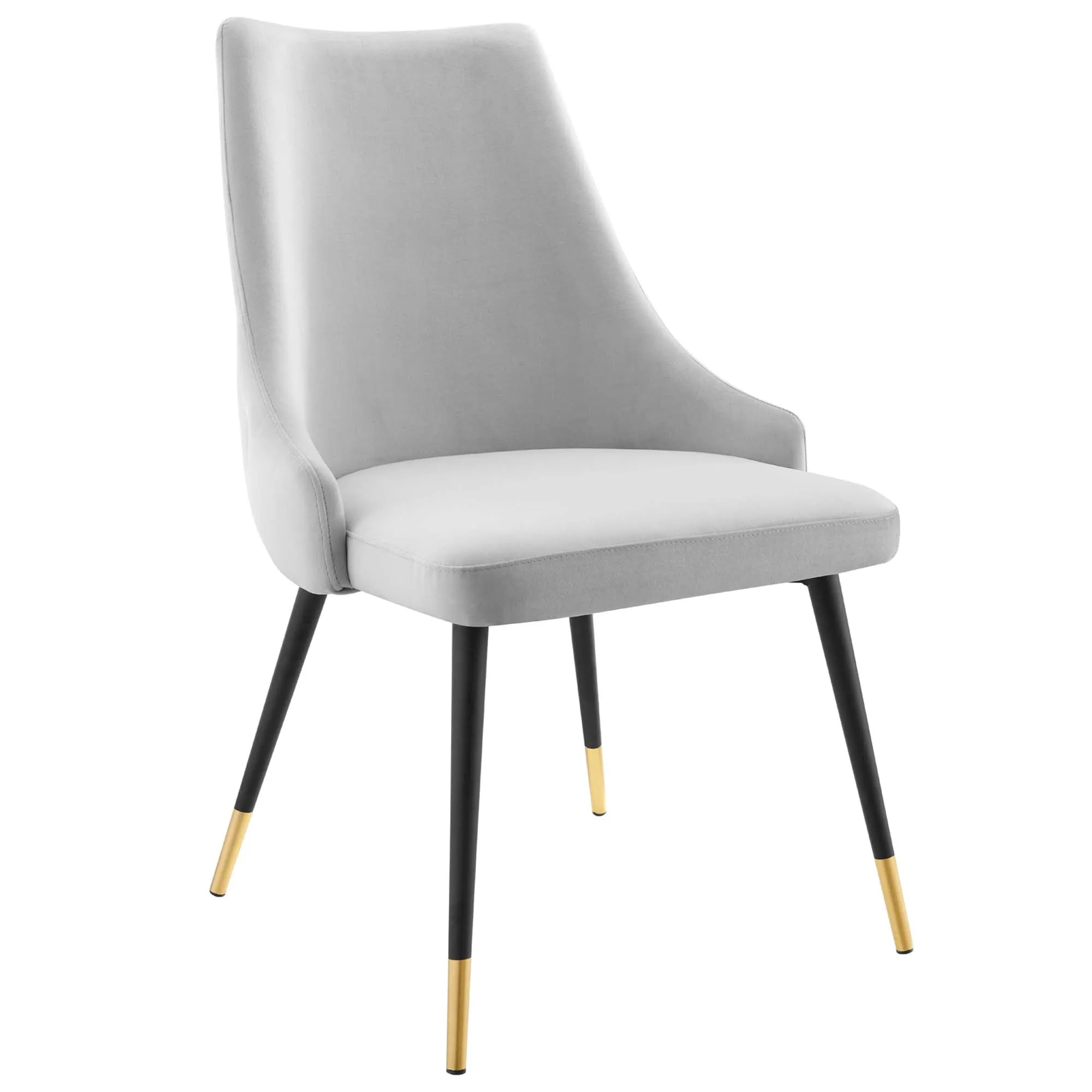 Adorn Dining Side Chair Performance Velvet Set of 2 by Modway