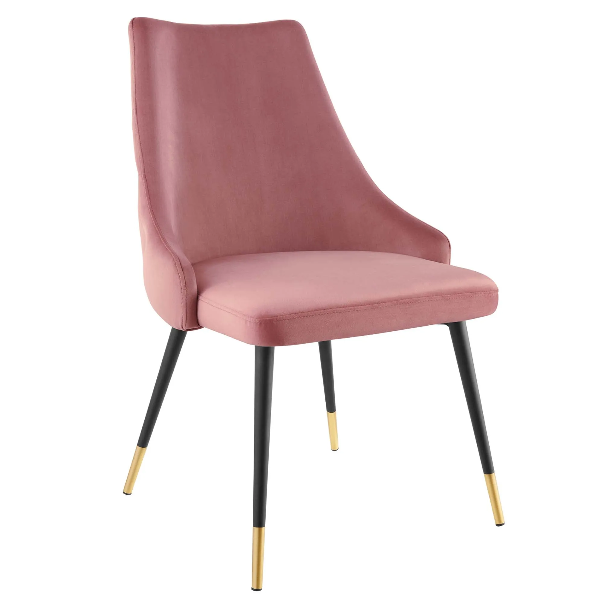 Adorn Dining Side Chair Performance Velvet Set of 2 by Modway