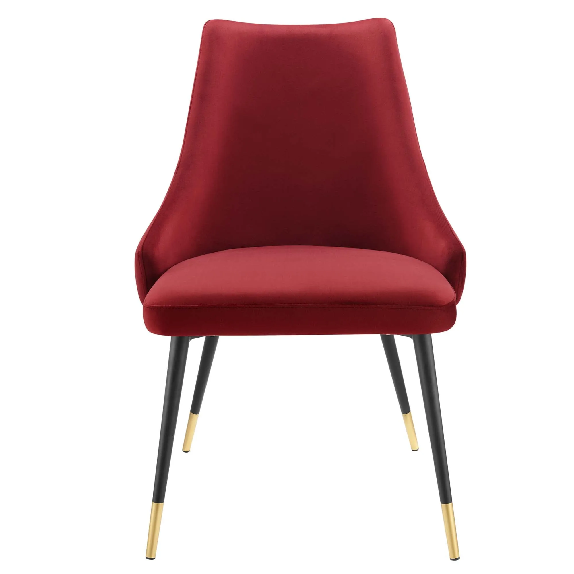 Adorn Dining Side Chair Performance Velvet Set of 2 by Modway