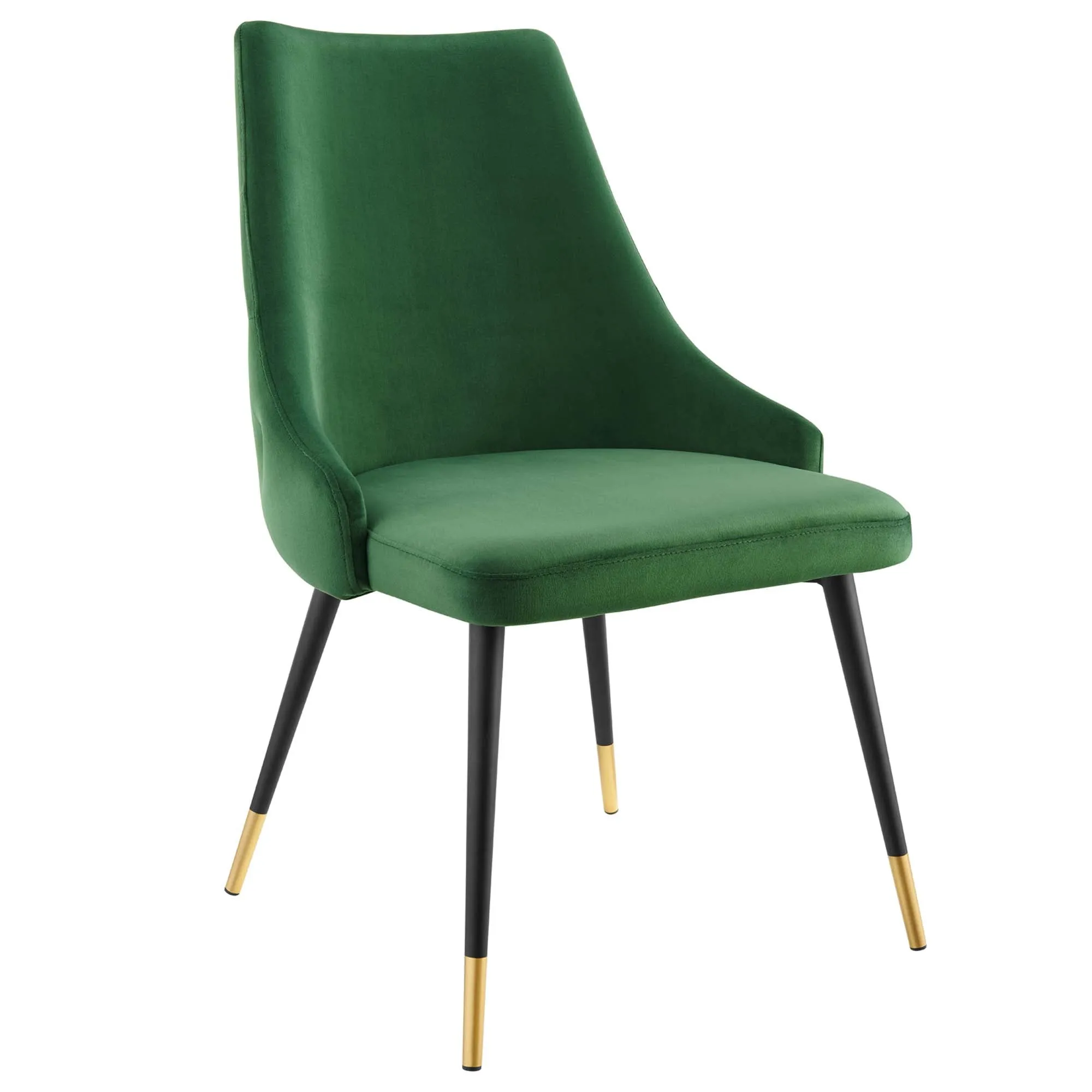 Adorn Dining Side Chair Performance Velvet Set of 2 by Modway