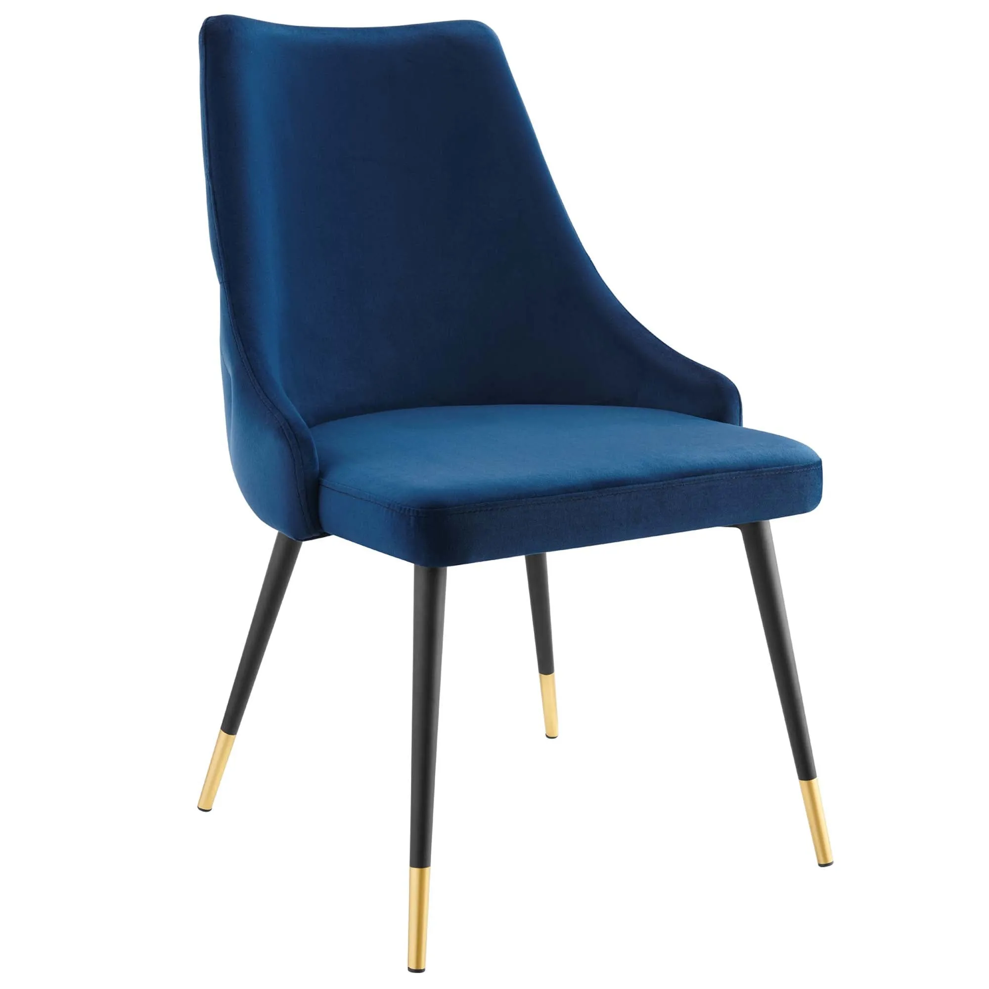 Adorn Dining Side Chair Performance Velvet Set of 2 by Modway