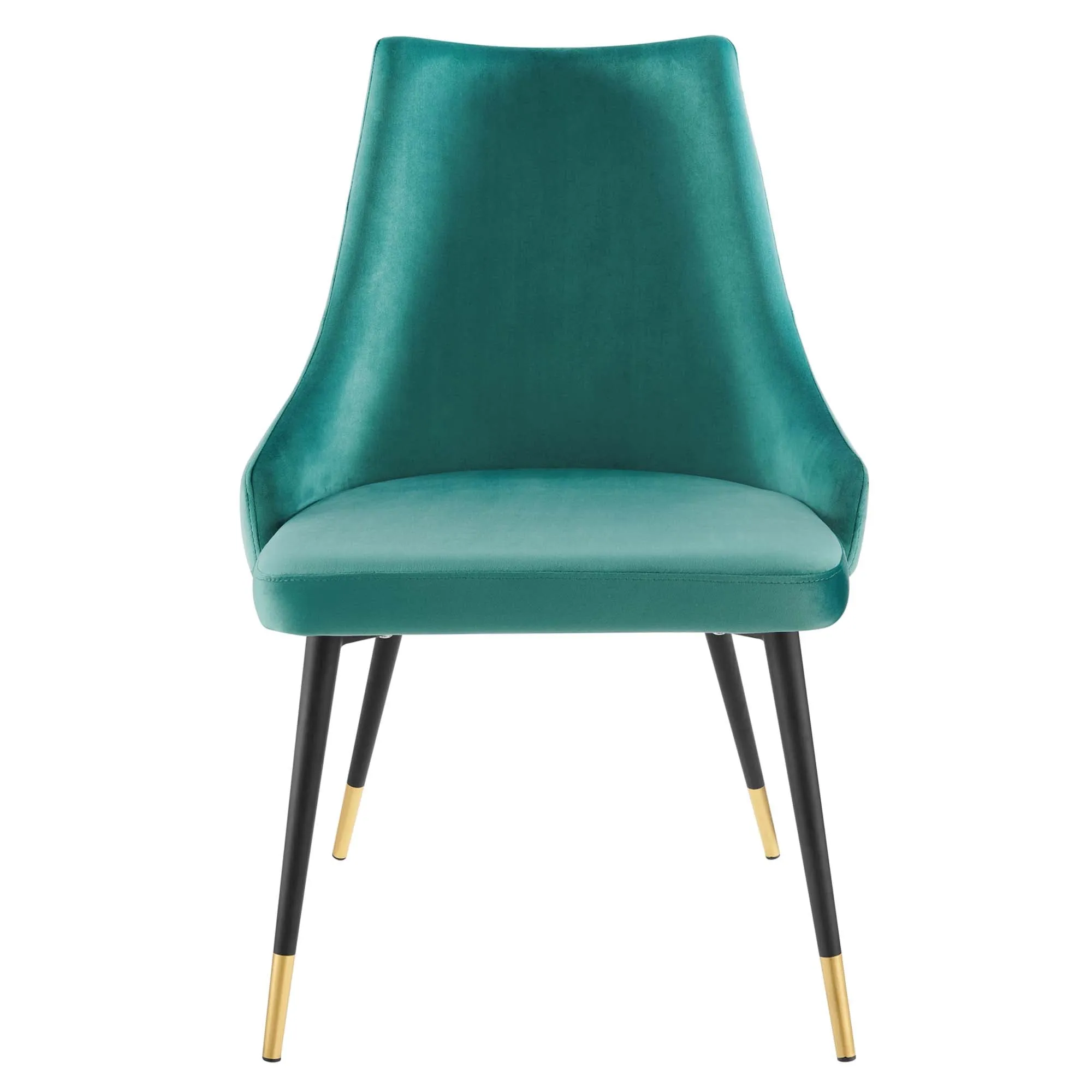 Adorn Dining Side Chair Performance Velvet Set of 2 by Modway