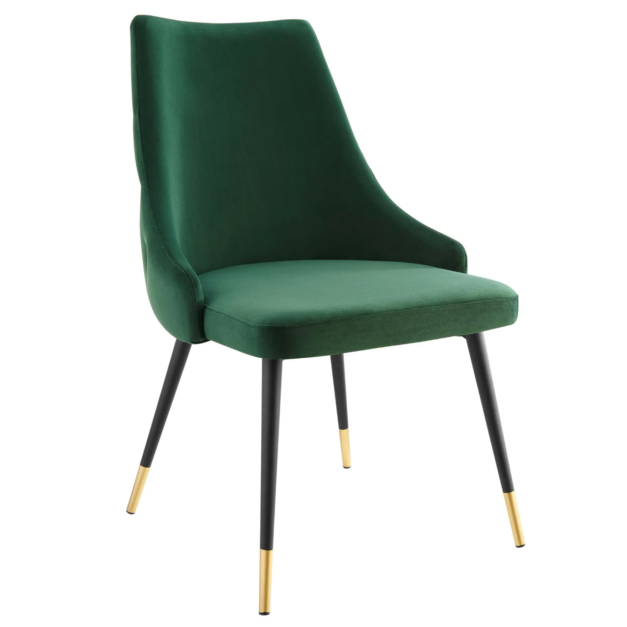 Adorn Dining Side Chair Performance Velvet Set of 2 by Modway