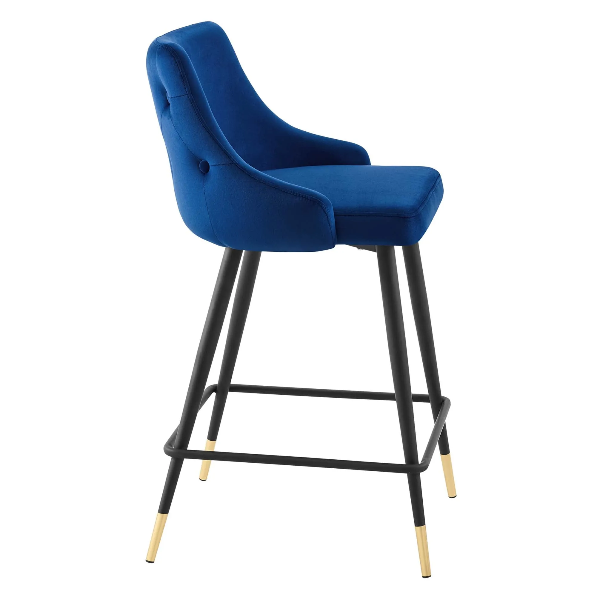 Adorn Performance Velvet Counter Stool Set of 2 by Modway
