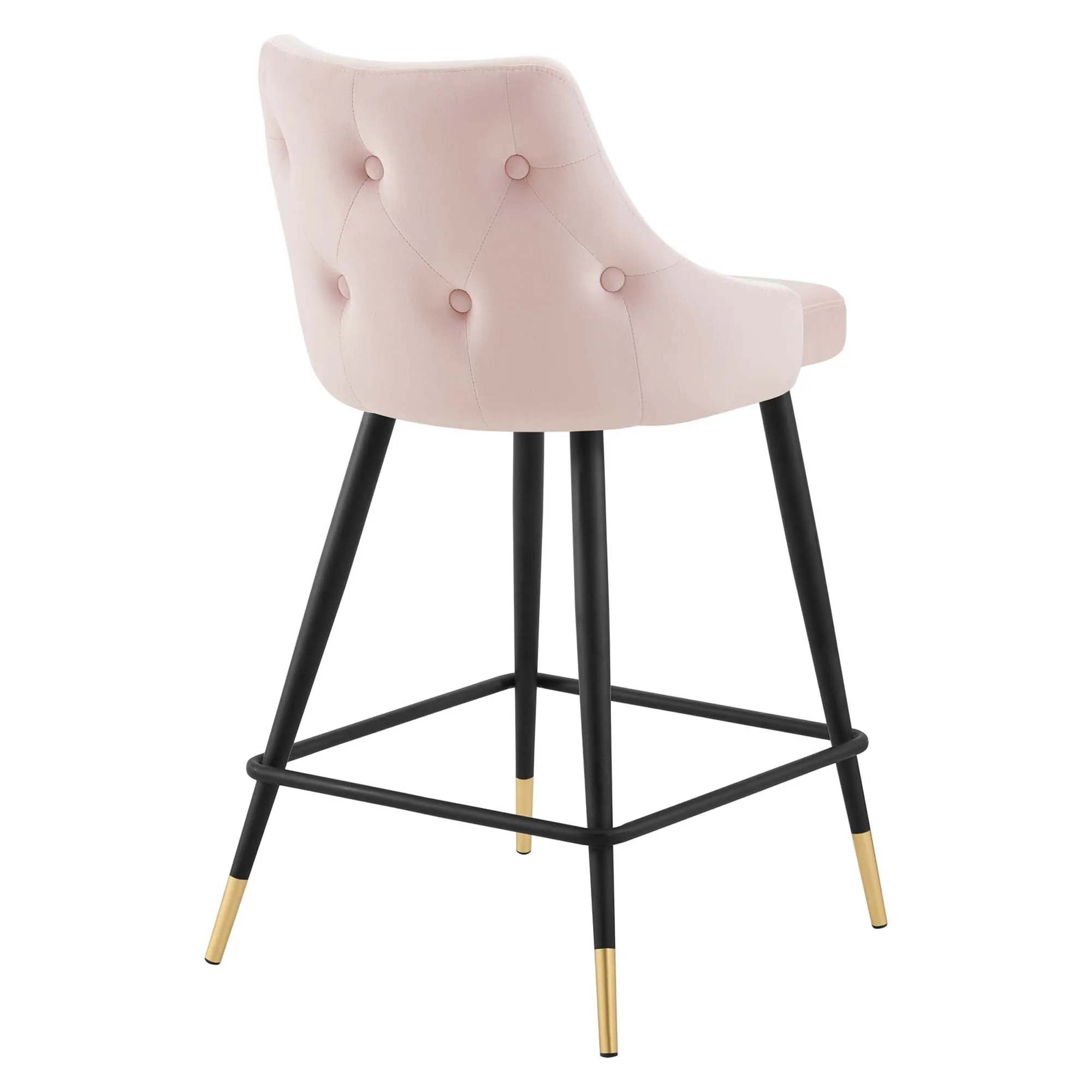 Adorn Performance Velvet Counter Stool Set of 2 by Modway