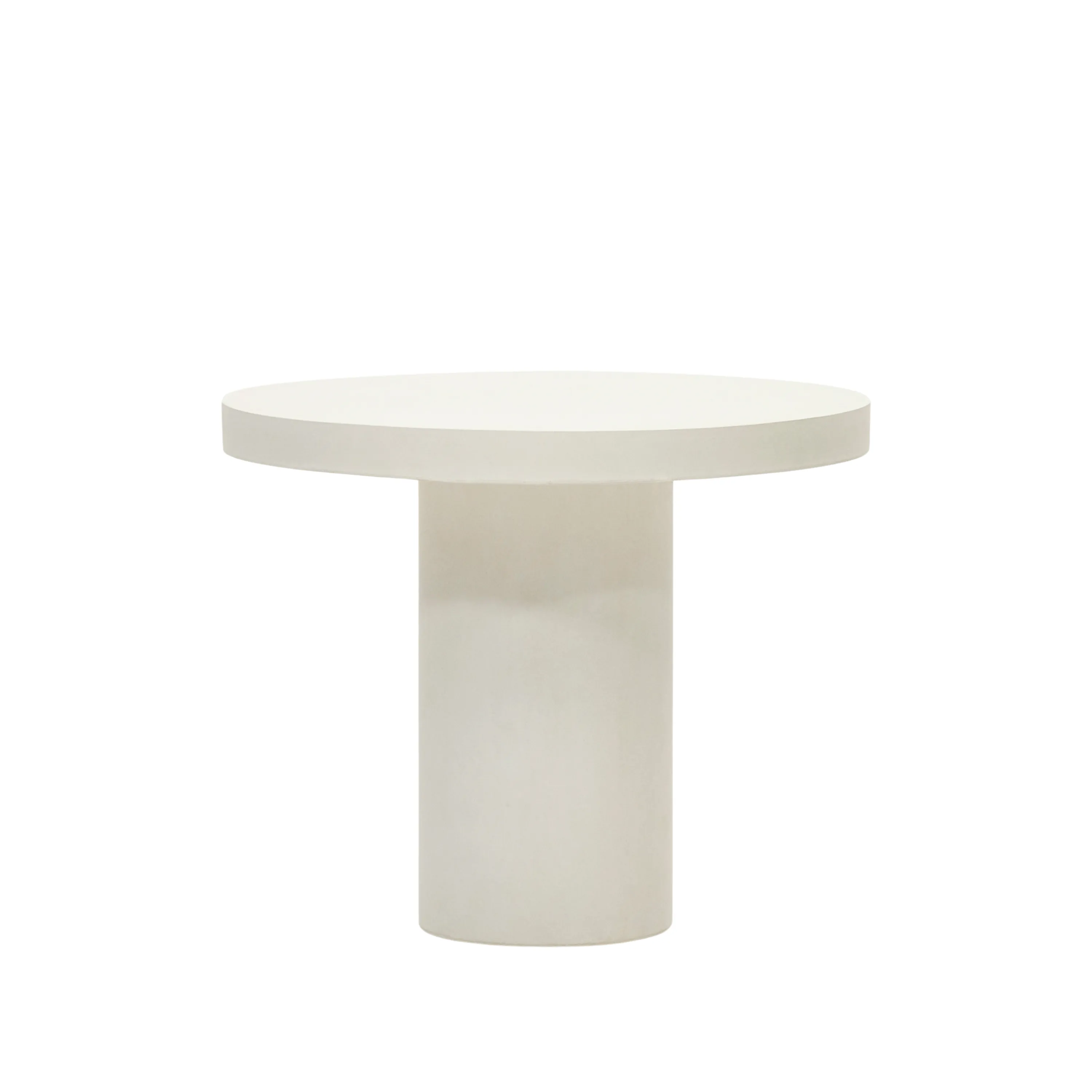 Aiguablava Outdoor Dining Table 90cm - White