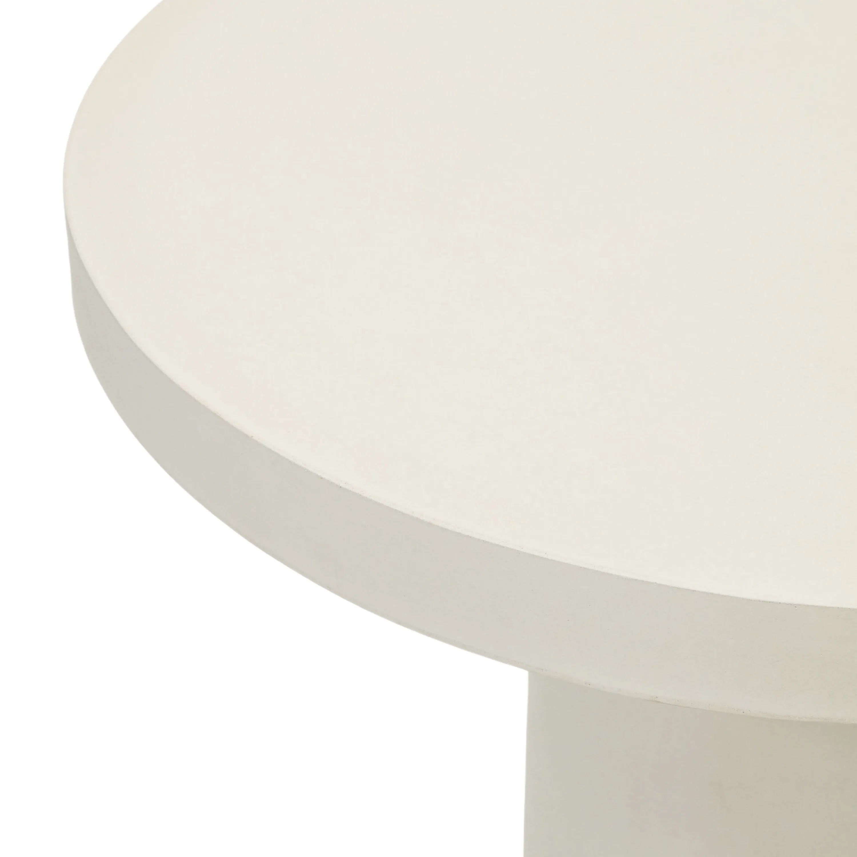 Aiguablava Outdoor Dining Table 90cm - White