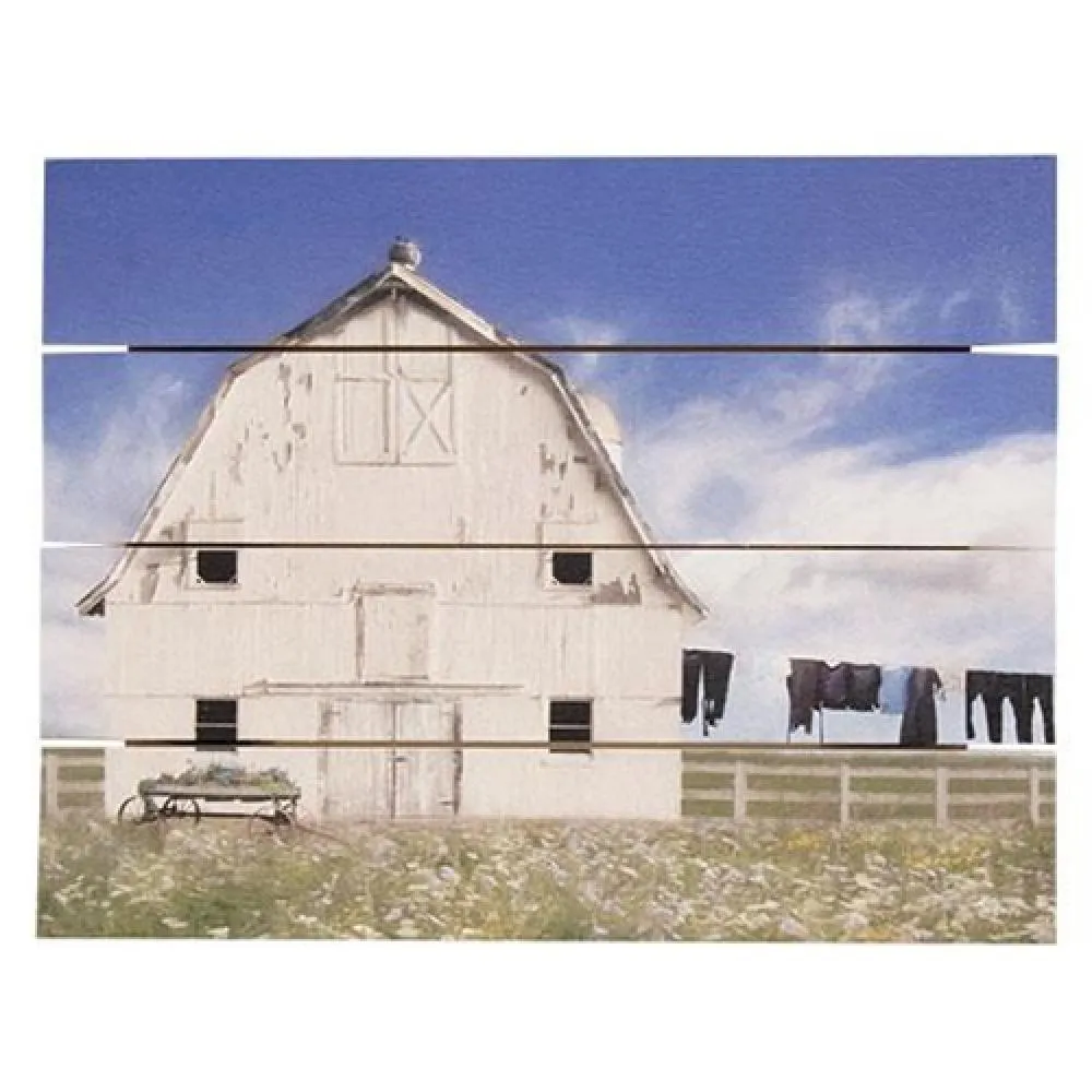 *Amish Laundry Pallet Art
