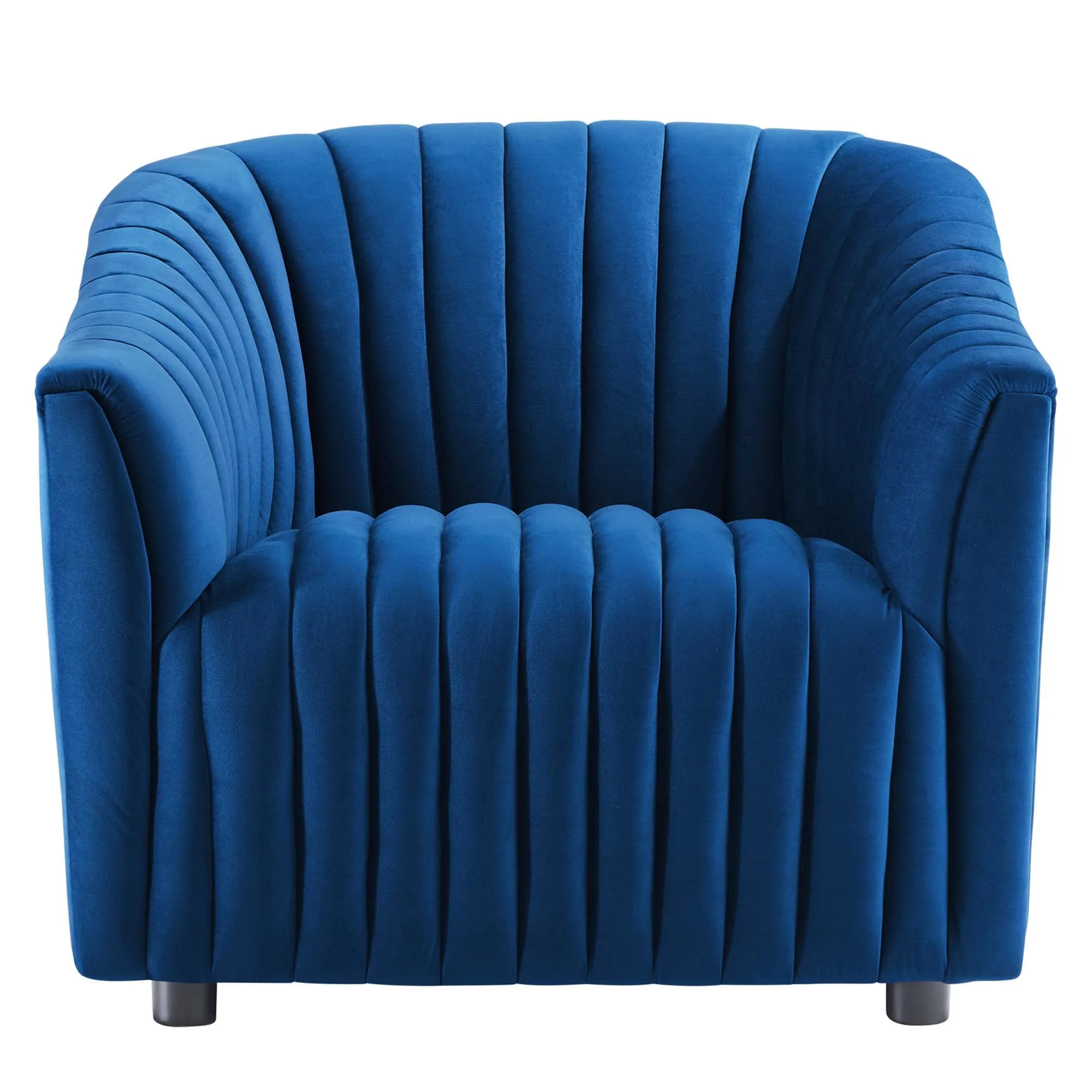 Announce Performance Velvet Channel Tufted Armchair by Modway