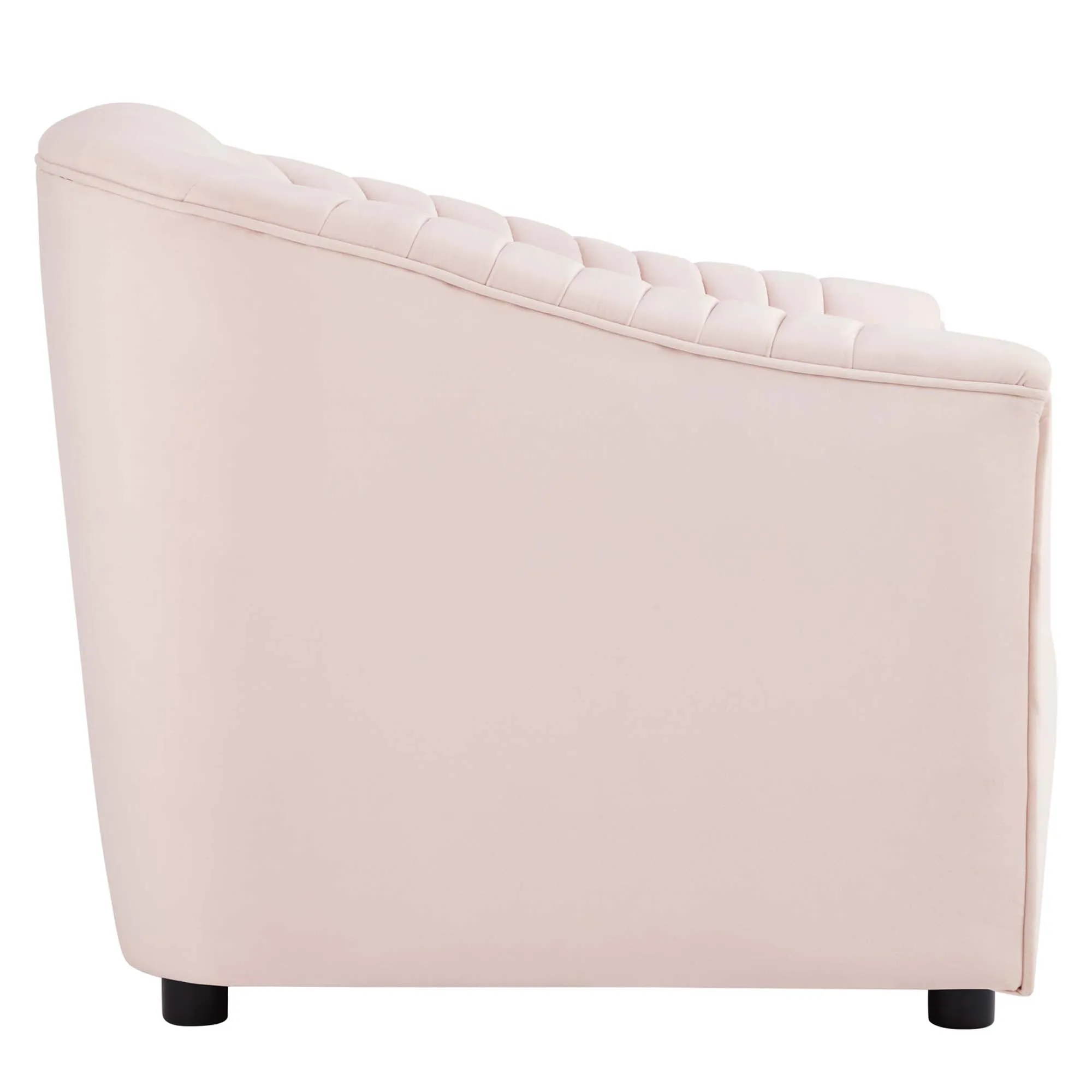 Announce Performance Velvet Channel Tufted Armchair by Modway