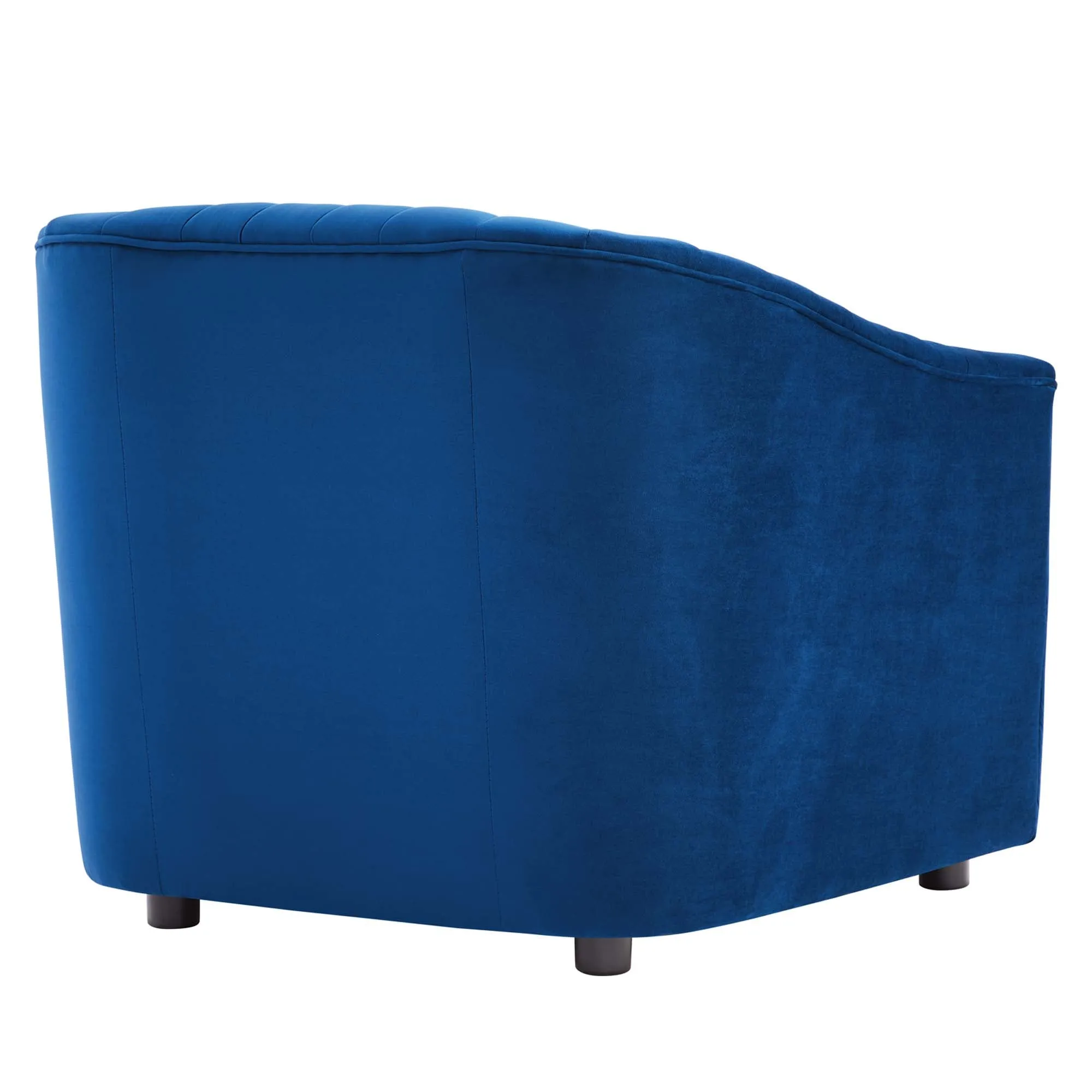 Announce Performance Velvet Channel Tufted Armchair by Modway