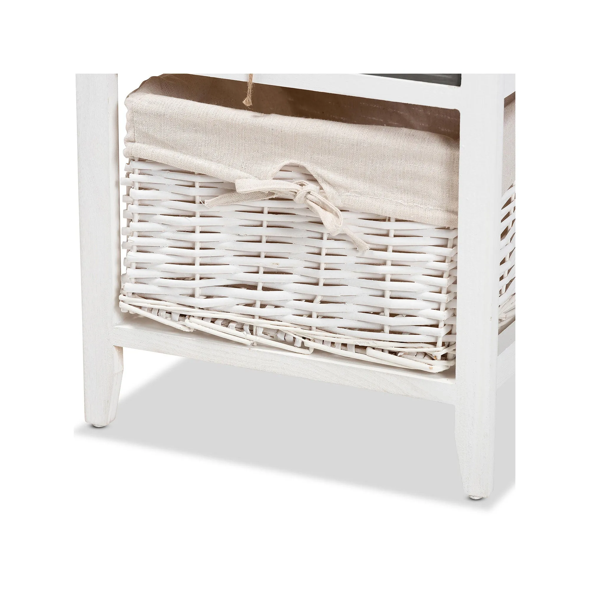 Asstd National Brand Diella Storage Chest - WHITE ONE SIZE