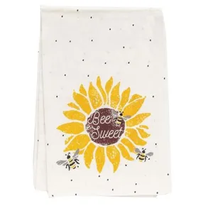 *Bee Sweet Bees & Sunflower Dish Towel