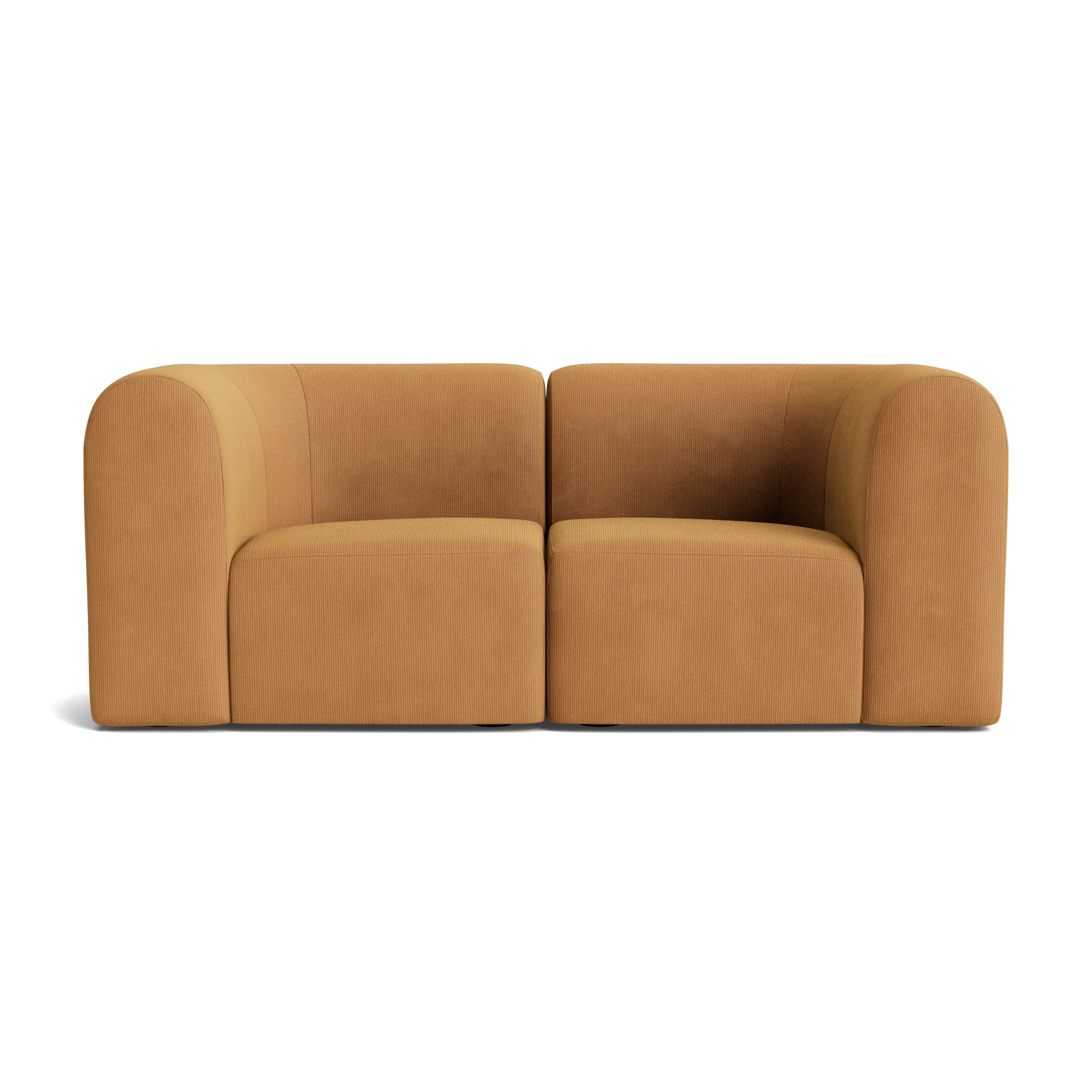 Berg 2 Seater Sofa - Corduroy Fawn