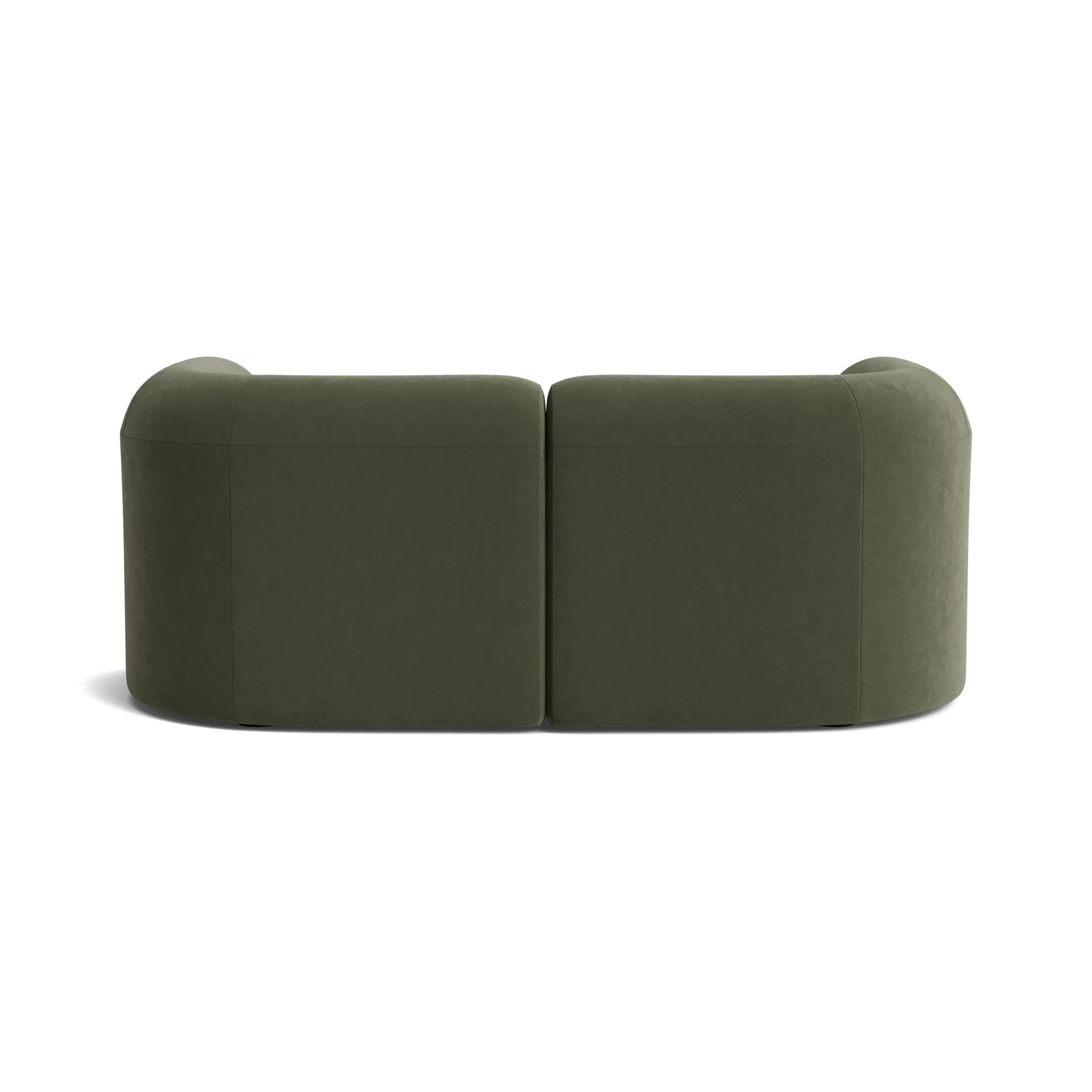Berg 2 Seater Sofa - Eden Leaf