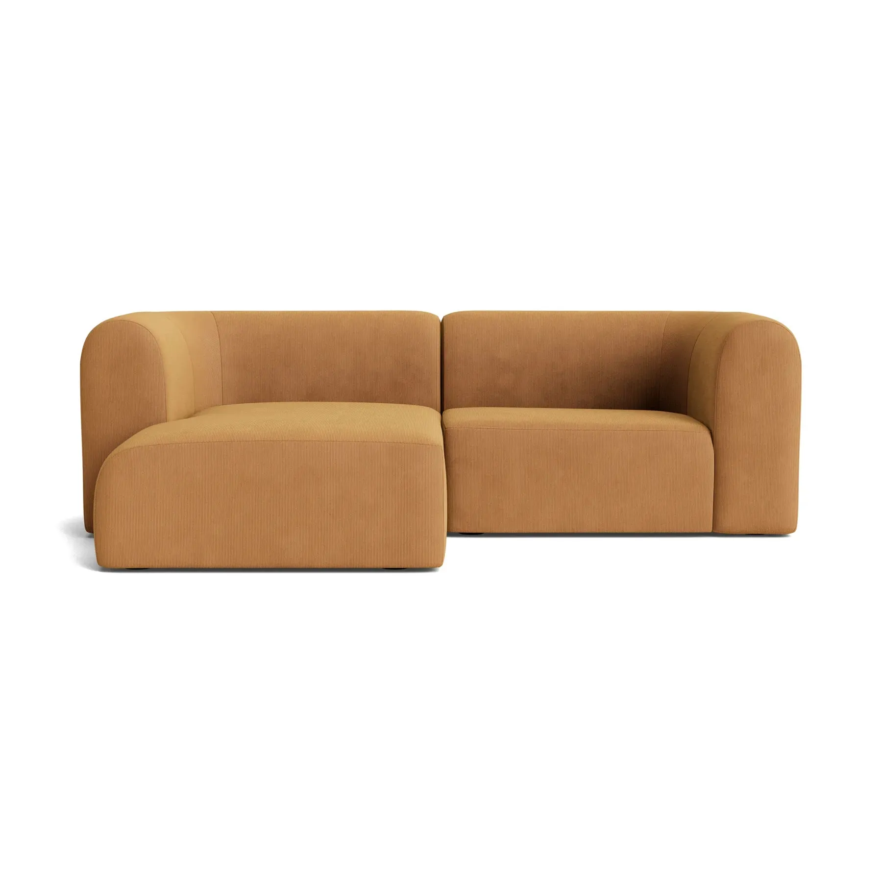 Berg 3 Seater LHF Chaise Sofa - Corduroy Fawn