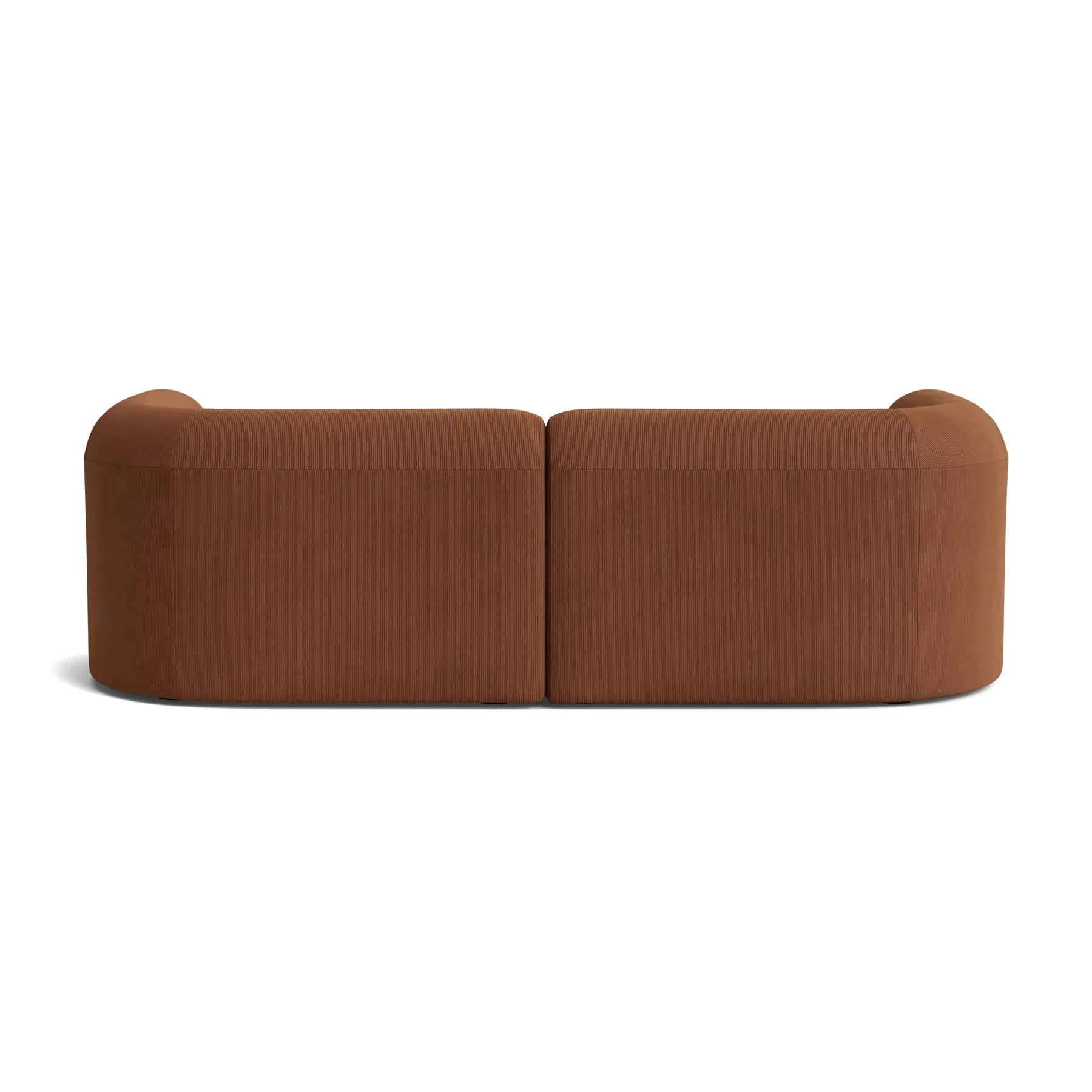 Berg 3 Seater RHF Chaise Sofa - Corduroy Cocoa