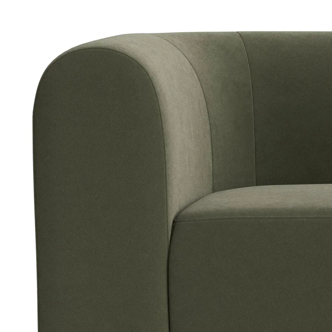 Berg 3 Seater Sofa - Eden Leaf