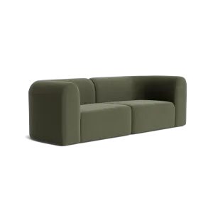 Berg 3 Seater Sofa - Eden Leaf