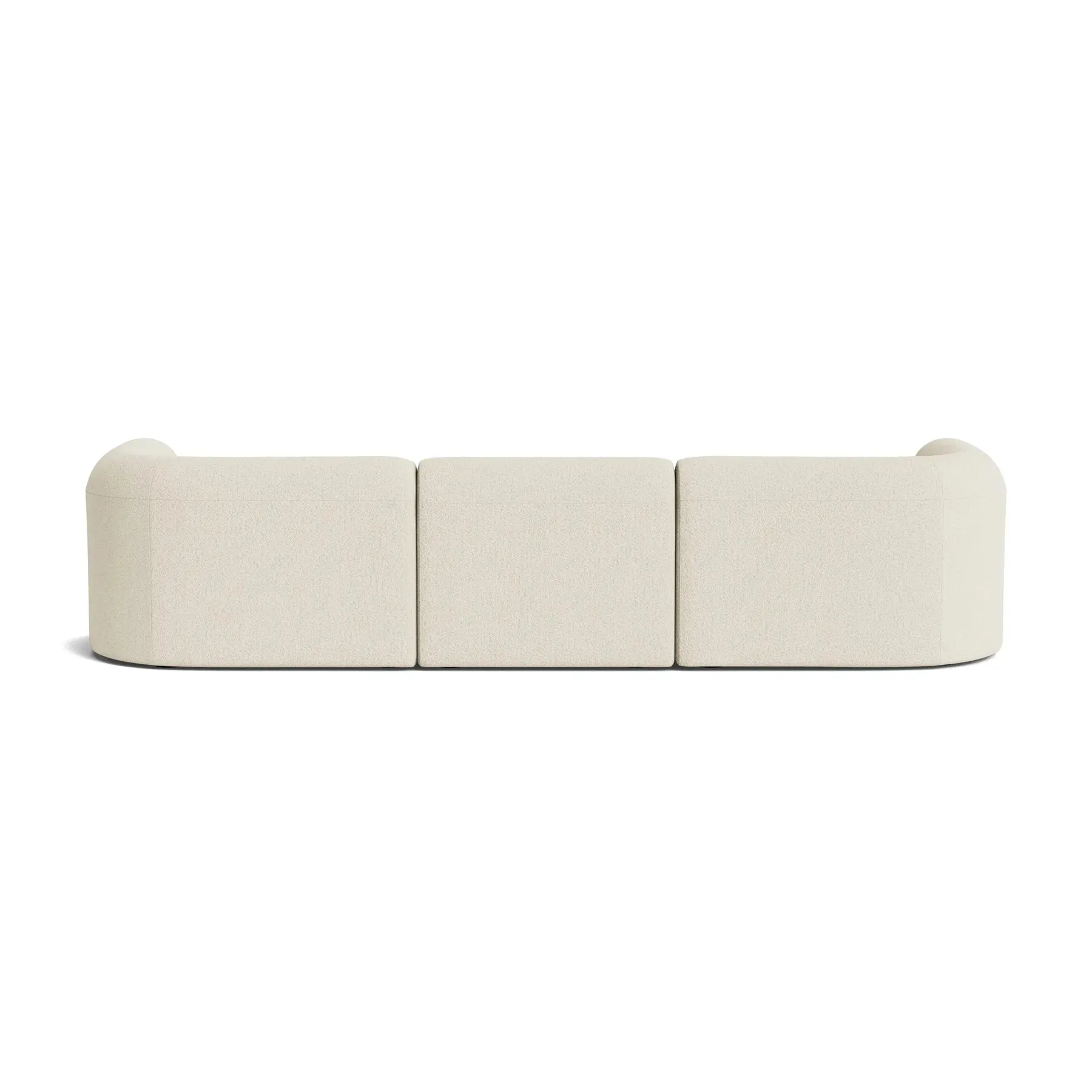 Berg 4 Seater LHF Chaise Sofa - Copenhagen Grey