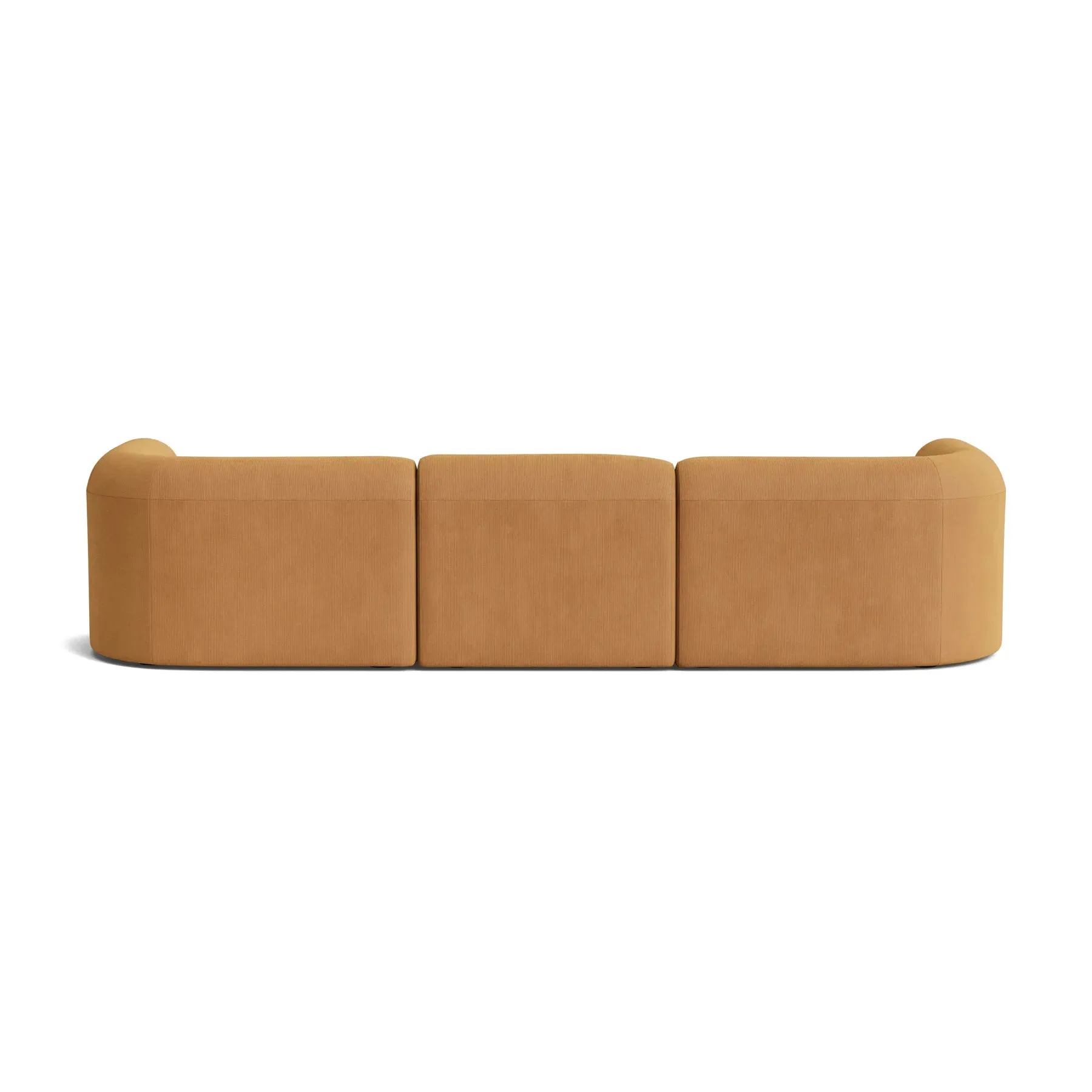 Berg 4 Seater RHF Chaise Sofa - Corduroy Fawn