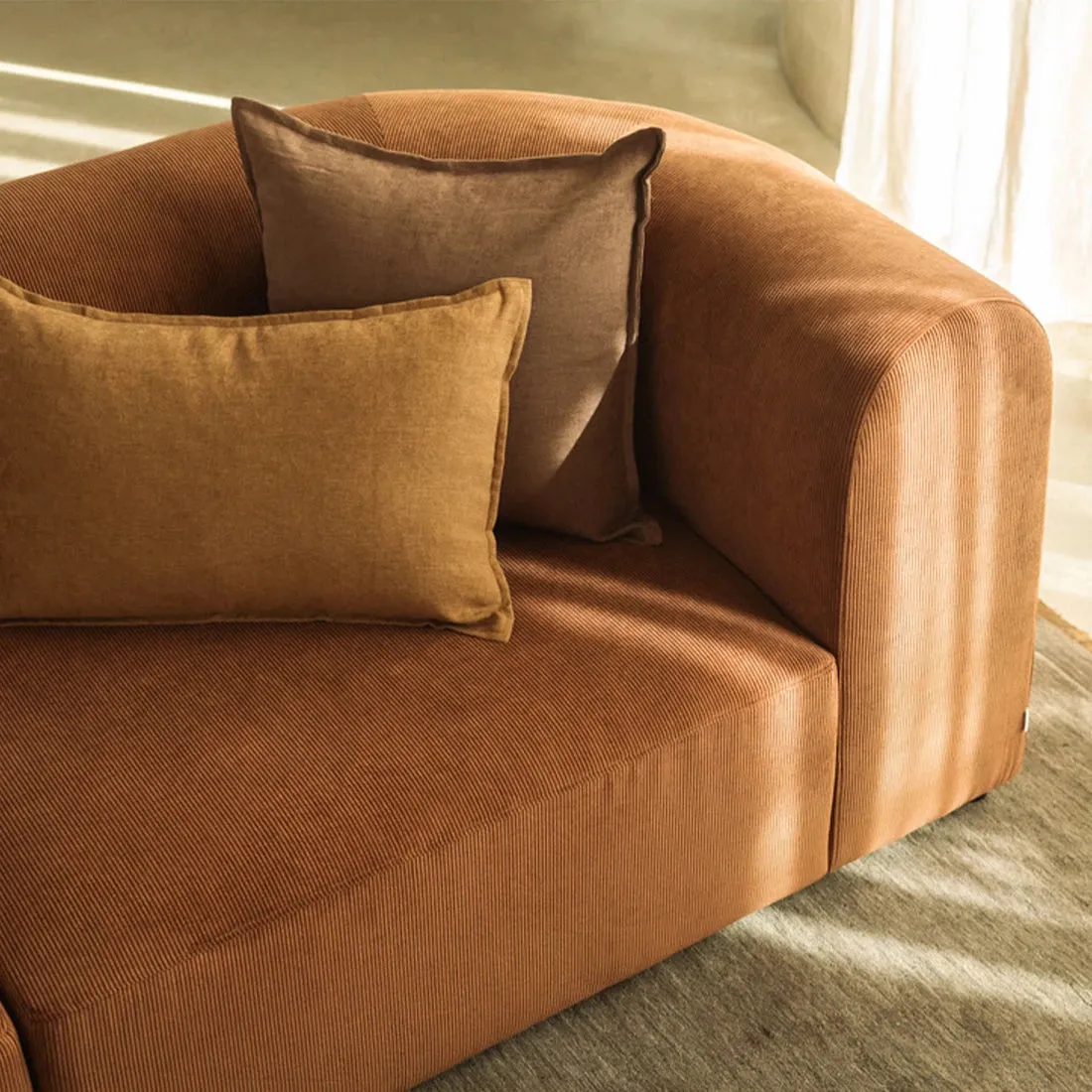 Berg 4 Seater Sofa - Corduroy Cocoa