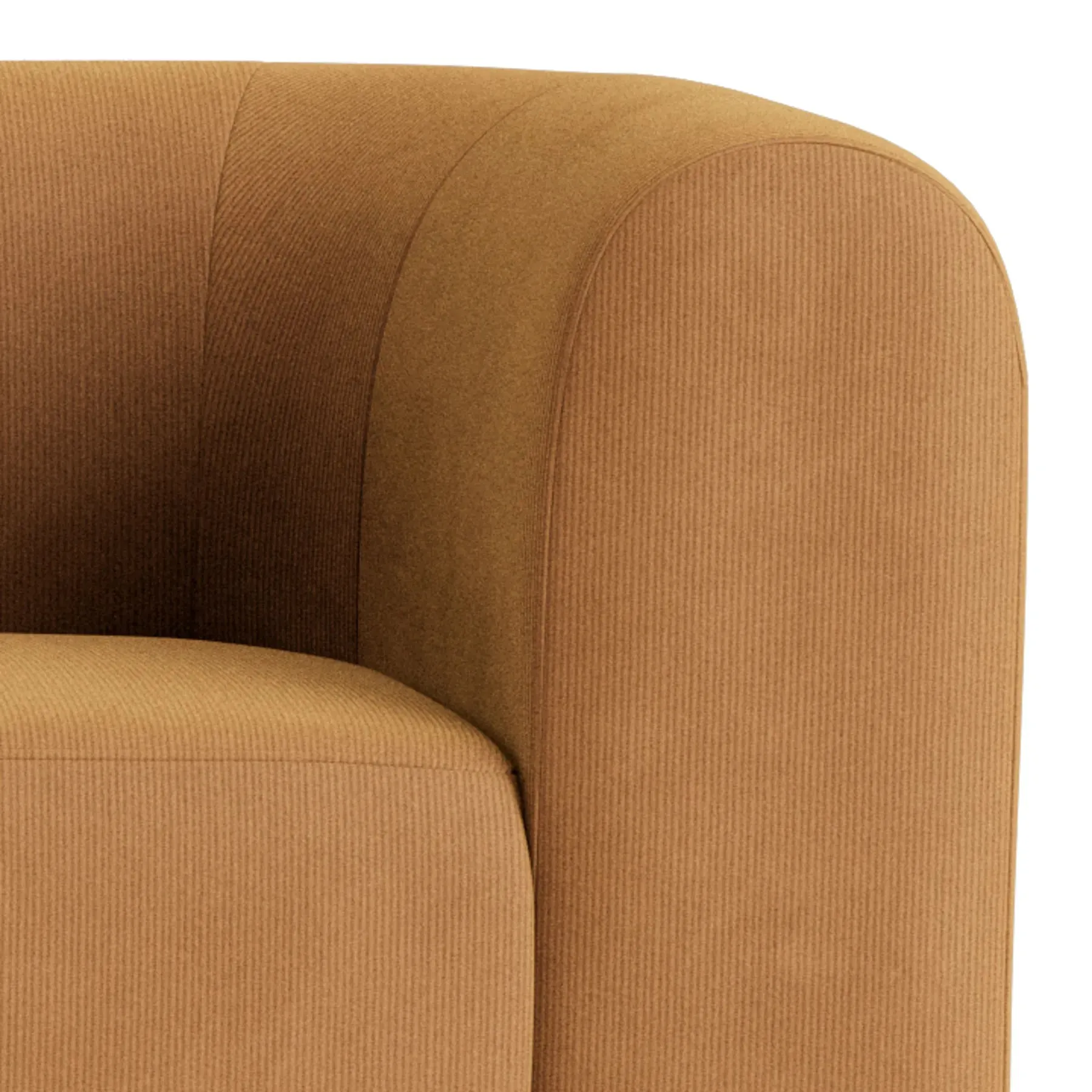 Berg 4 Seater Sofa - Corduroy Fawn