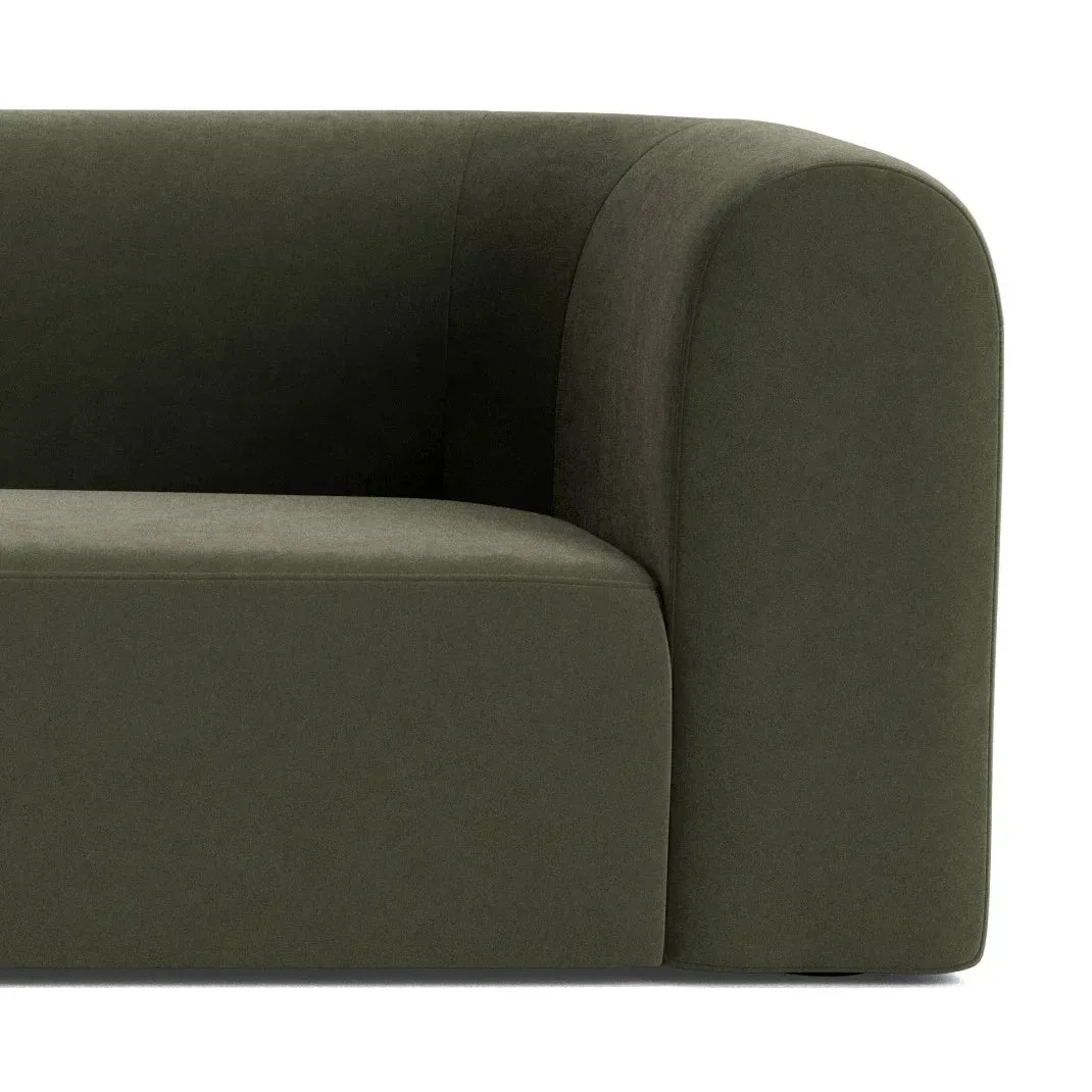 Berg 4 Seater Sofa - Eden Leaf