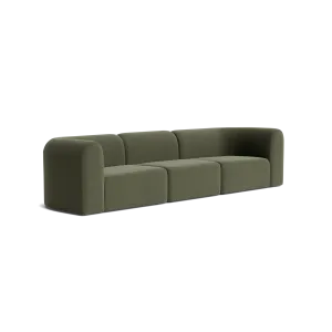 Berg 4 Seater Sofa - Eden Leaf