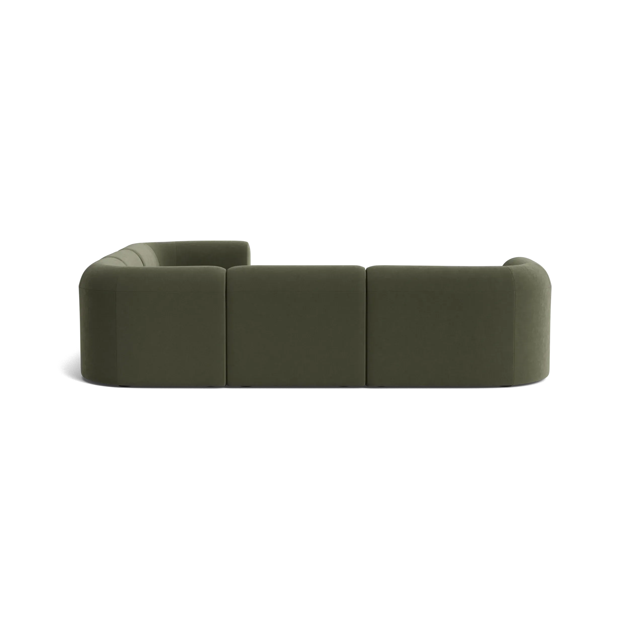 Berg Corner Sofa - Eden Leaf