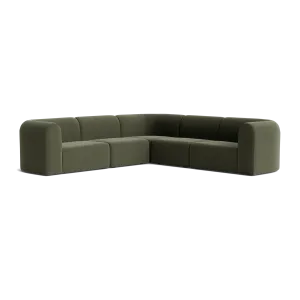 Berg Corner Sofa - Eden Leaf
